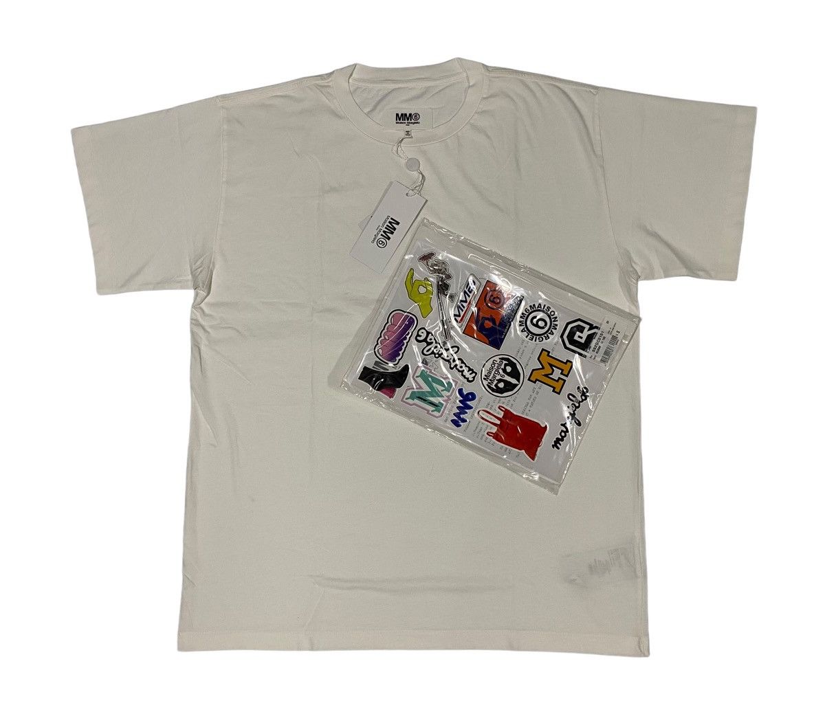 MAISON MARTIN MARGIELA LOGO STICKER TEE
