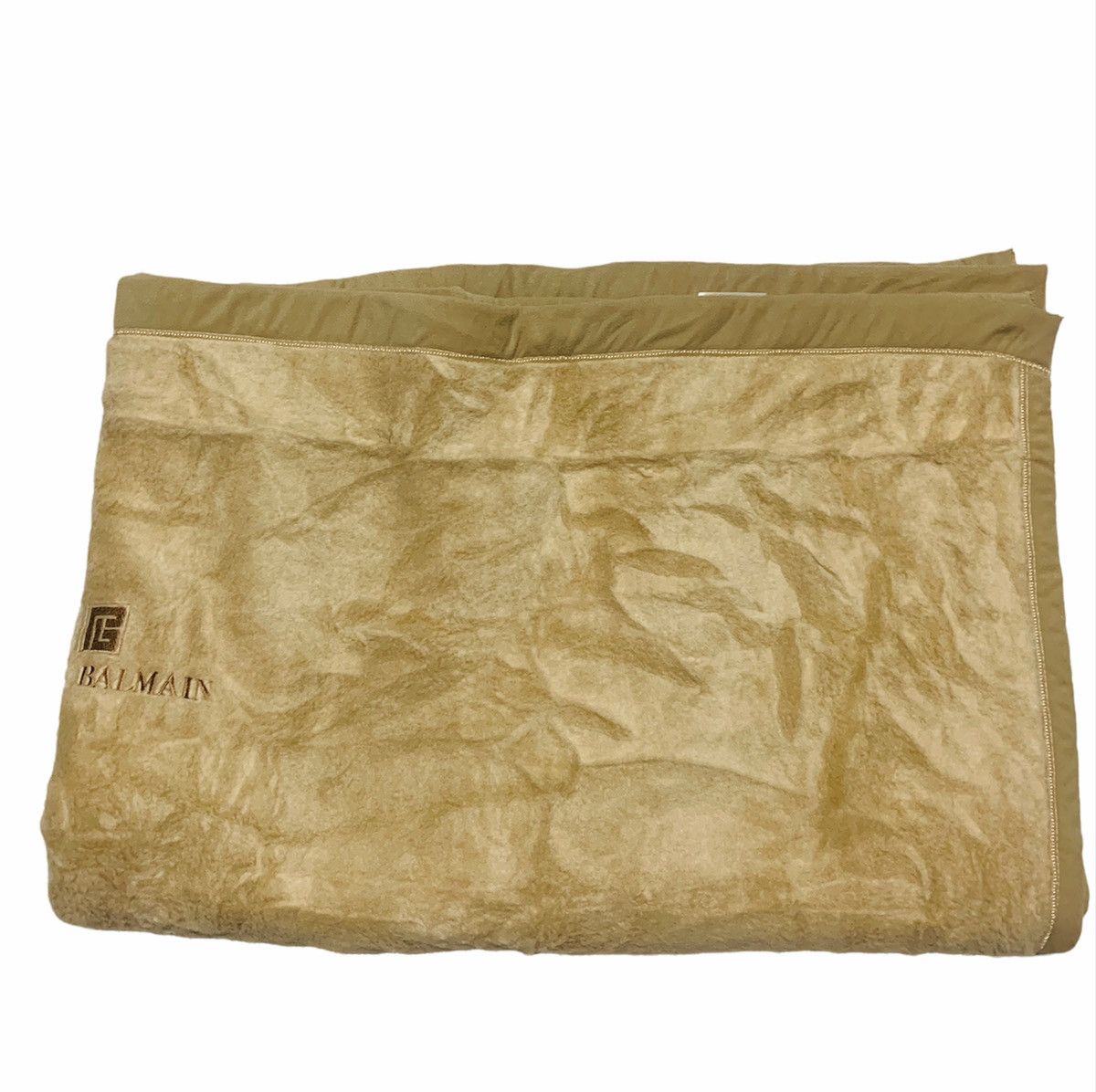 Balmain × Pierre Balmain Vintage Balmain Paris Pierre Balmain wool fleece big blanket Size ONE SIZE - 1 Thumbnail