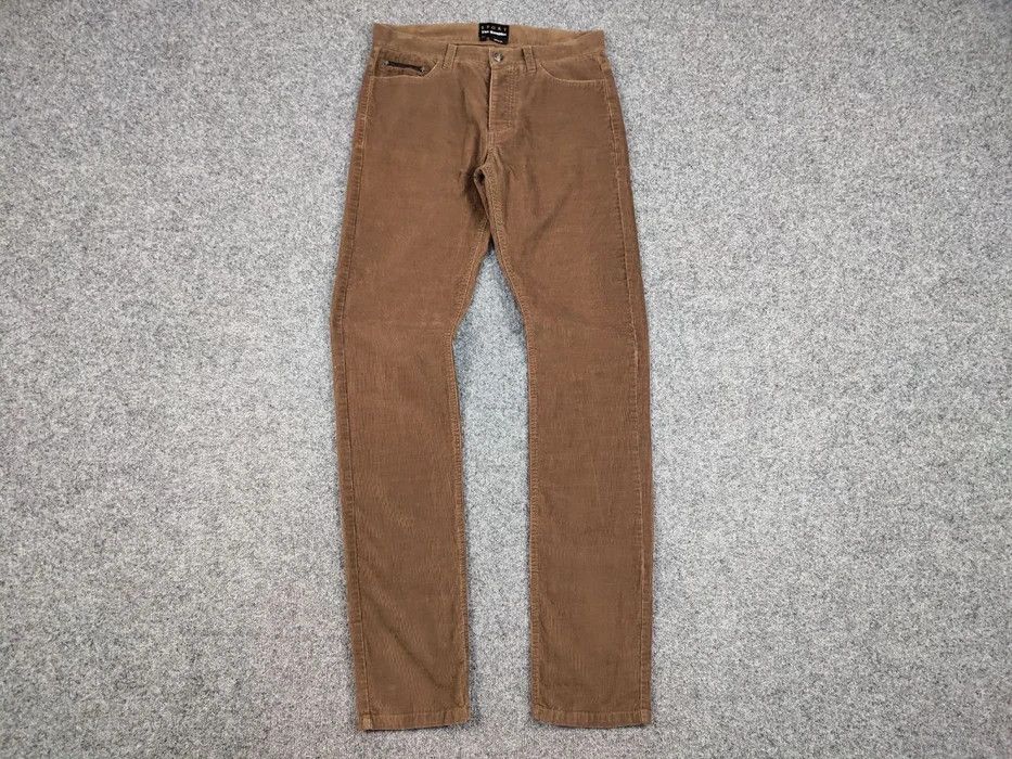 The Kooples The Kooples Corduroy Brown Mens Casual Trousers Pants Size US 27 - 5 Thumbnail