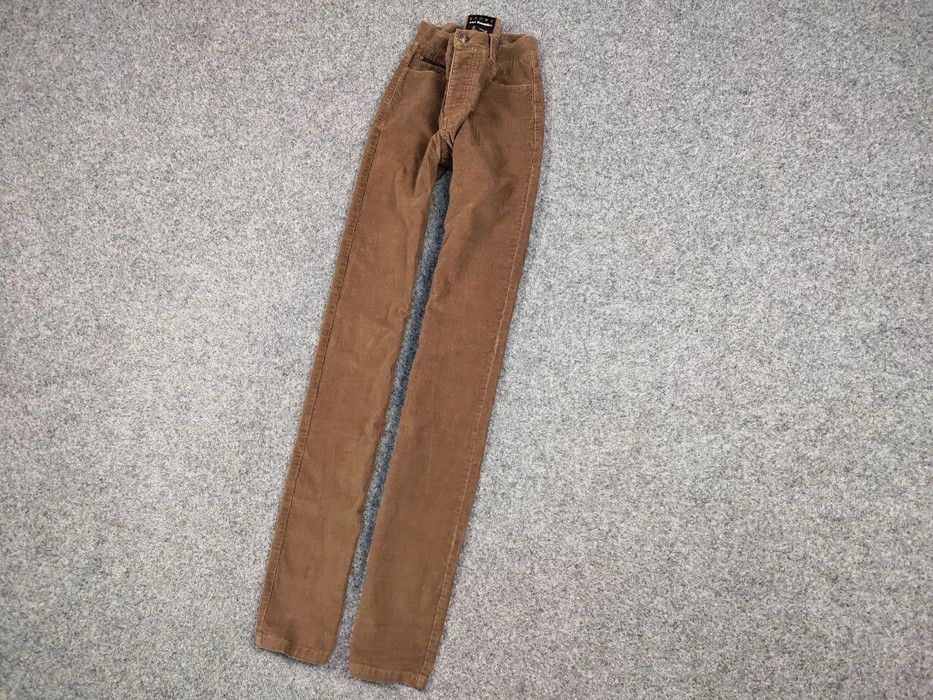 The Kooples The Kooples Corduroy Brown Mens Casual Trousers Pants Size US 27 - 2 Thumbnail