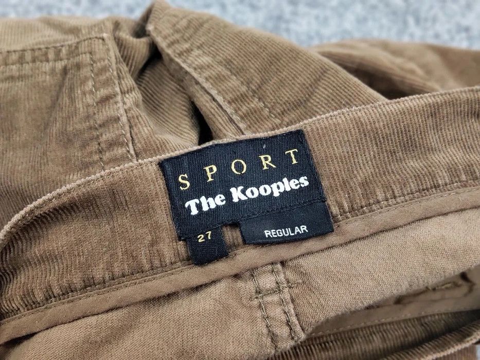 The Kooples The Kooples Corduroy Brown Mens Casual Trousers Pants Size US 27 - 9 Thumbnail