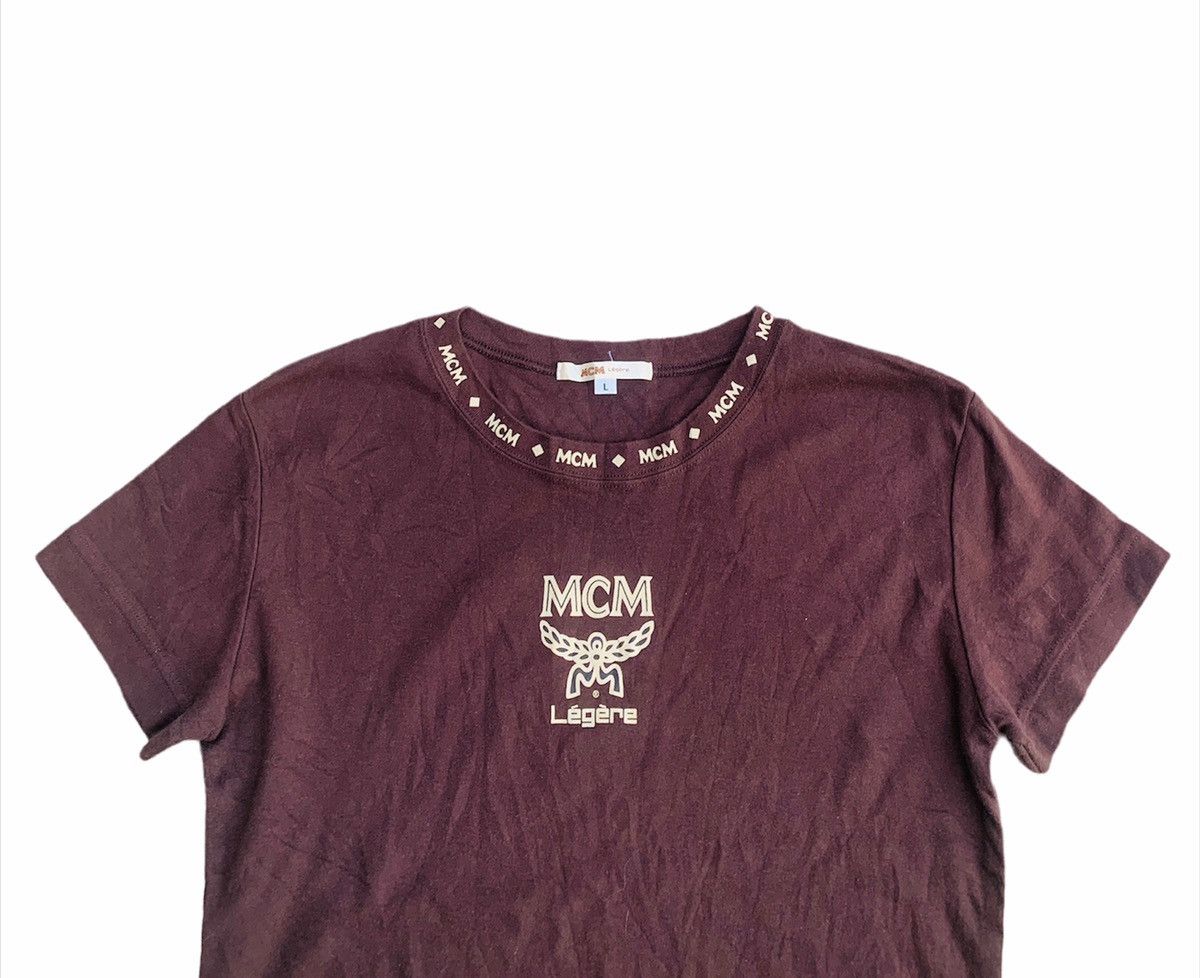 MCM × Vintage 80s MCM MICHAEL CROMER MUNICH LEGERE BIG LOGO BROWN WOMEN L Size L / US 10 / IT 46 - 2 Thumbnail