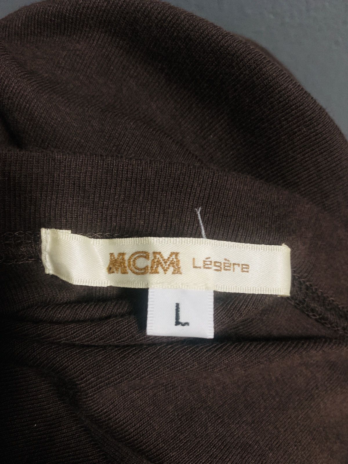 MCM × Vintage 80s MCM MICHAEL CROMER MUNICH LEGERE BIG LOGO BROWN WOMEN L Size L / US 10 / IT 46 - 3 Thumbnail