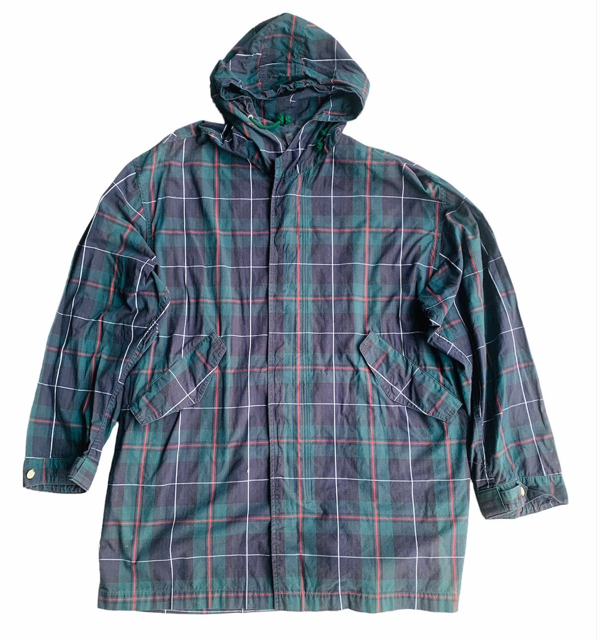 Chaps Ralph Lauren VINTAGE CHAPS RALPH LAUREN GREEN HOODIE PARKA Size US L / EU 52-54 / 3 - 1 Thumbnail