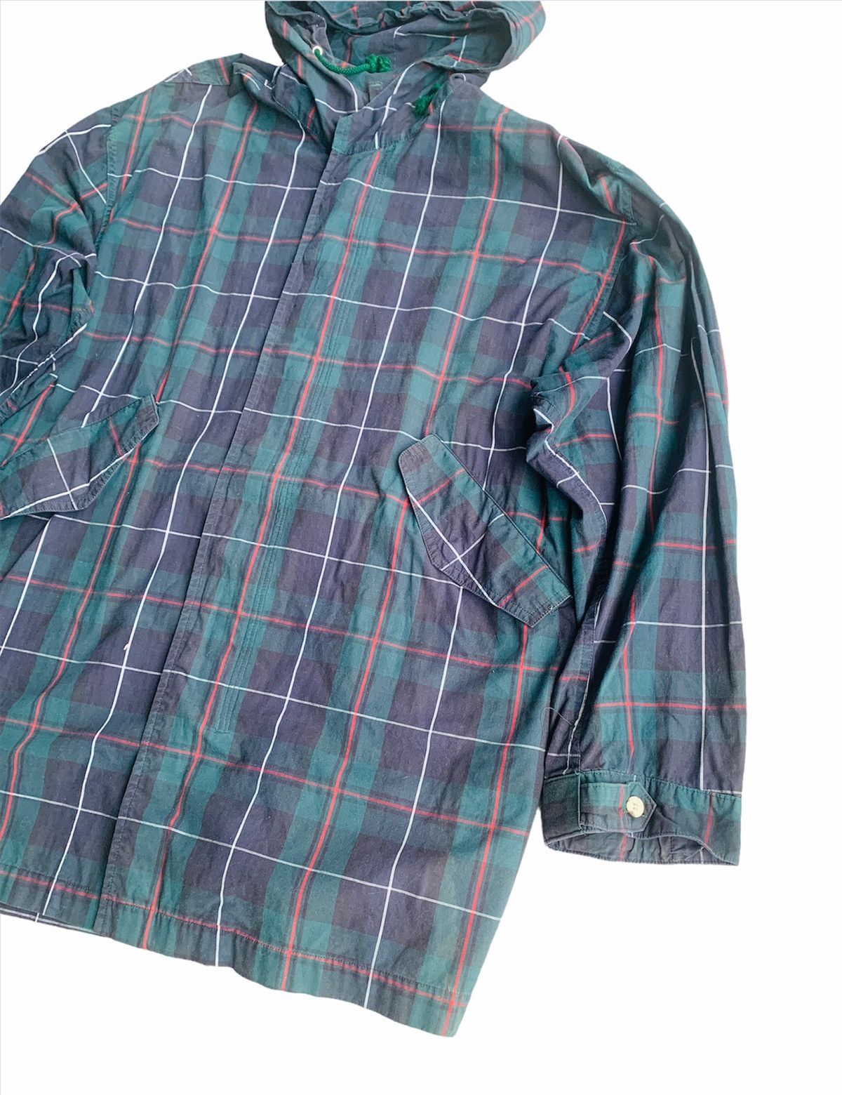 Chaps Ralph Lauren VINTAGE CHAPS RALPH LAUREN GREEN HOODIE PARKA Size US L / EU 52-54 / 3 - 3 Thumbnail