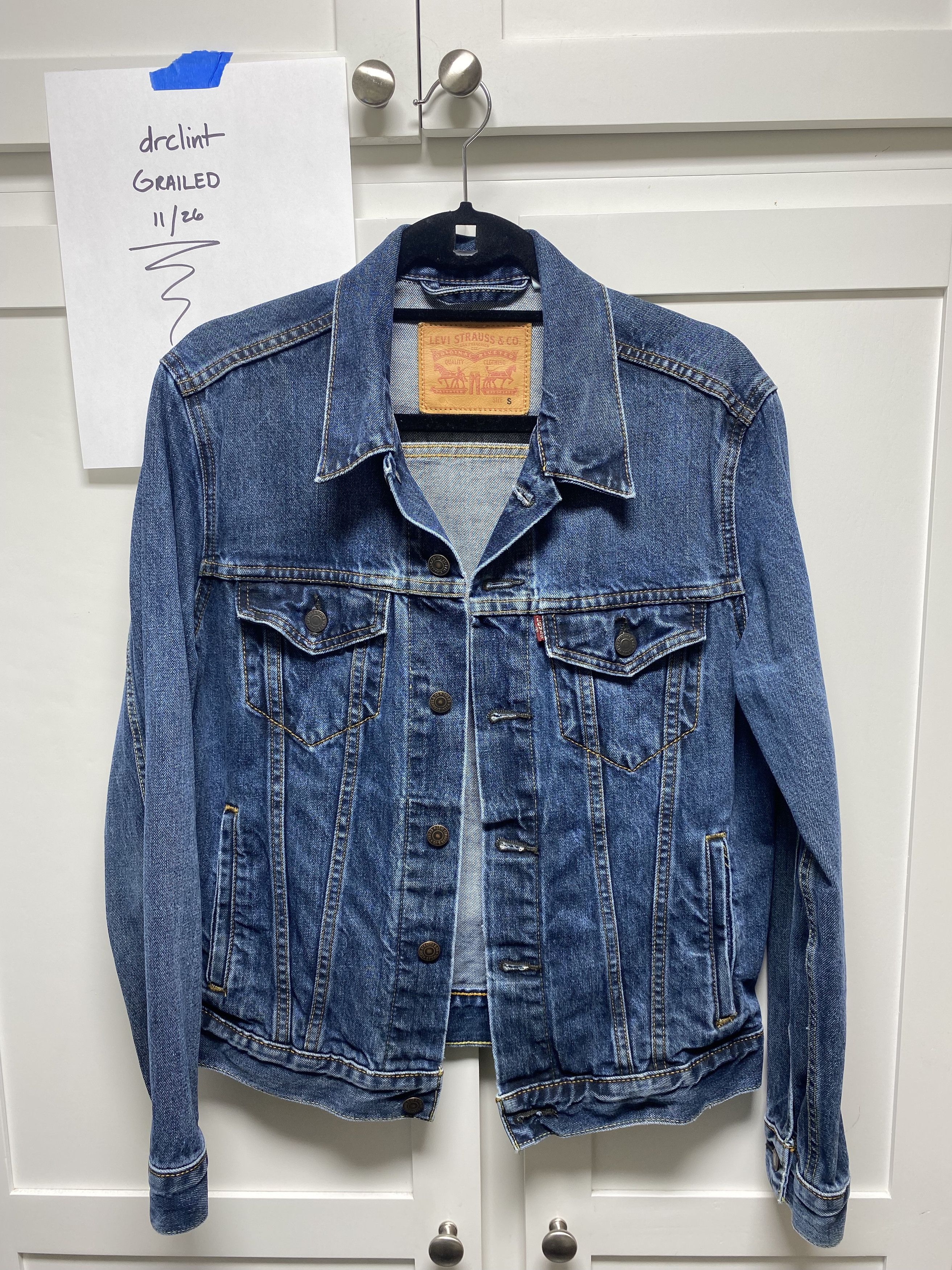 Levi's Levi's Trucker size 36 Size US S / EU 44-46 / 1 - 1 Thumbnail