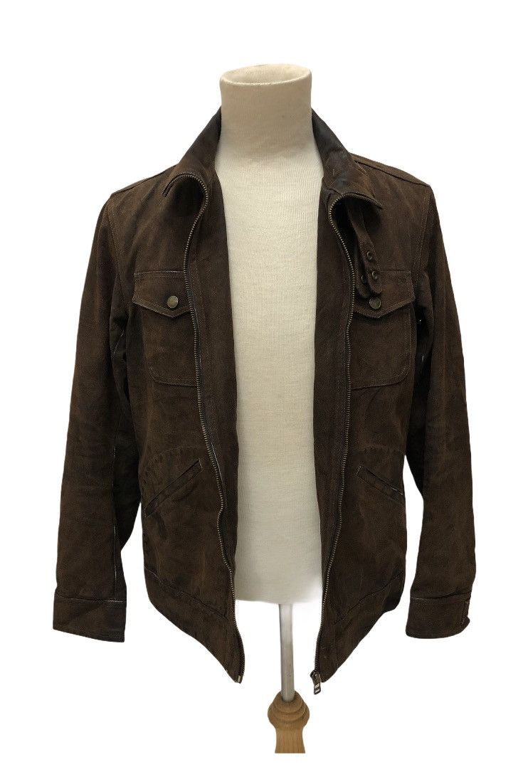 BIGI Japanese Brand Men's Bigi Suede Jacket Size US M / EU 48-50 / 2 - 7 Thumbnail