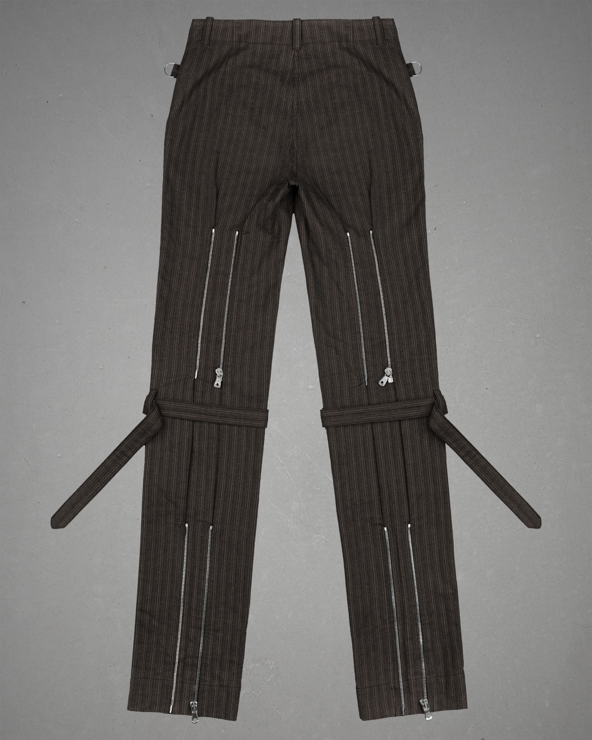 Dolce & Gabbana Dolce Gabbana SS2003 Technical Bondage Punk Pants Size US 27 - 2 Thumbnail