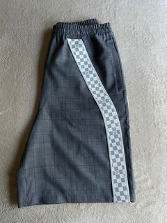 Louis Vuitton LV Fair Isle Stripes Nylon Tracksuit BLACK. Size M0