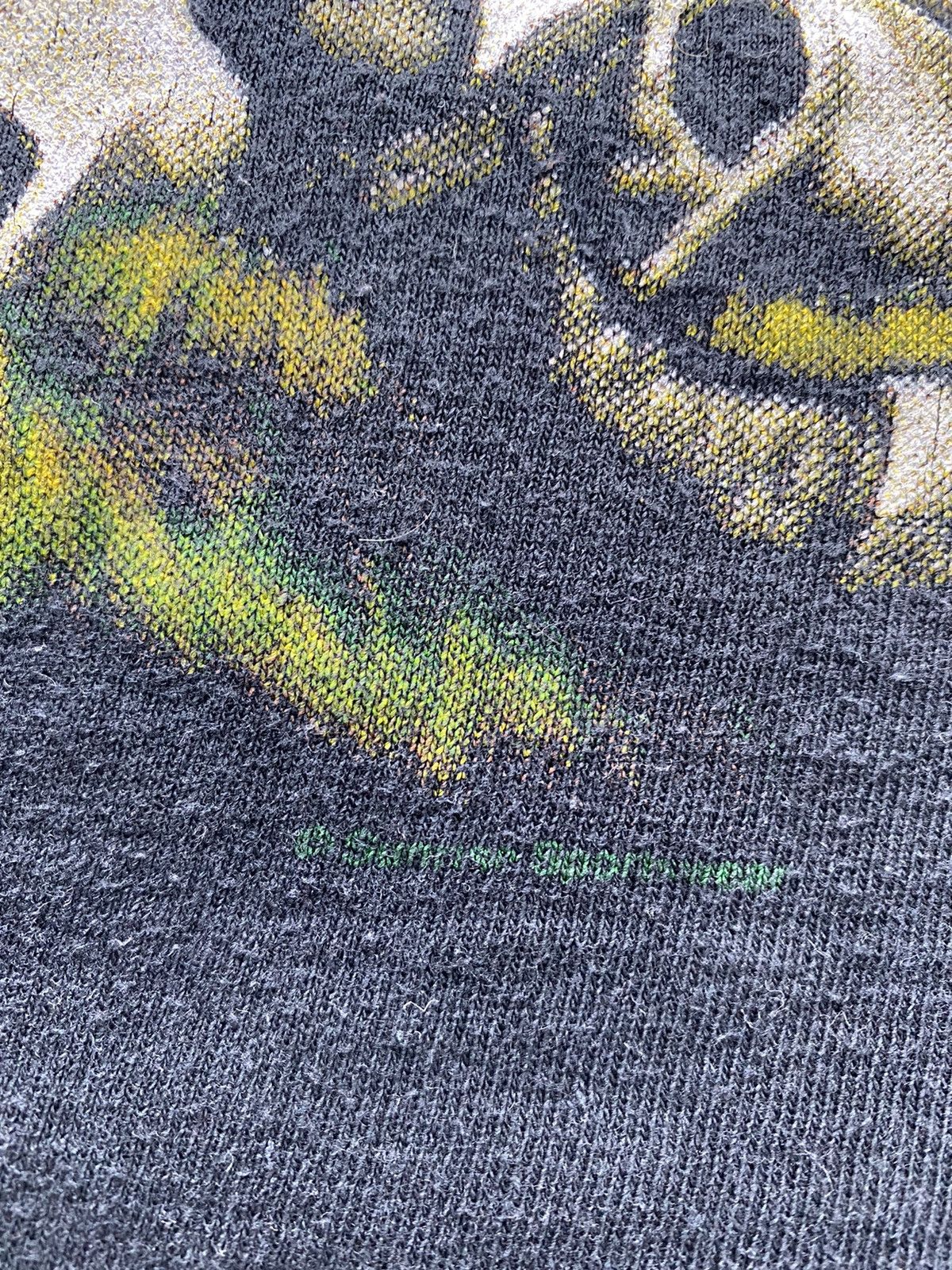 Vintage Travis scott Vintage thunder lightening USA 90s tee Size US XL / EU 56 / 4 - 2 Thumbnail