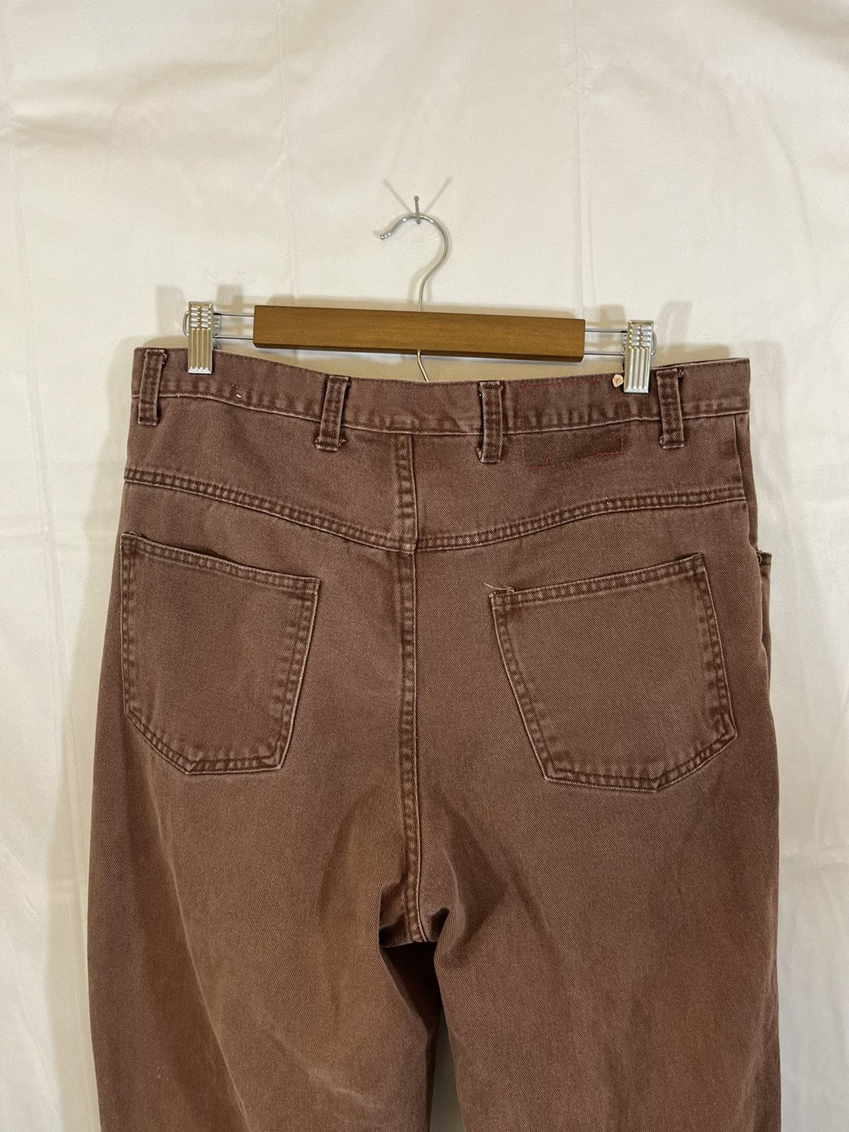 Vintage Sun Faded Brown Distressed Y2K Skate Jeans Size US 37 - 11 Thumbnail