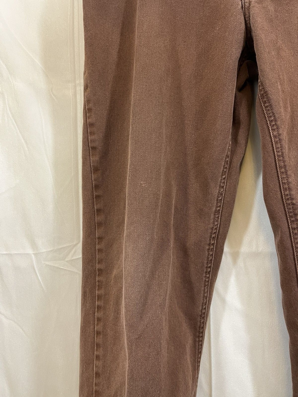 Vintage Sun Faded Brown Distressed Y2K Skate Jeans Size US 37 - 8 Thumbnail