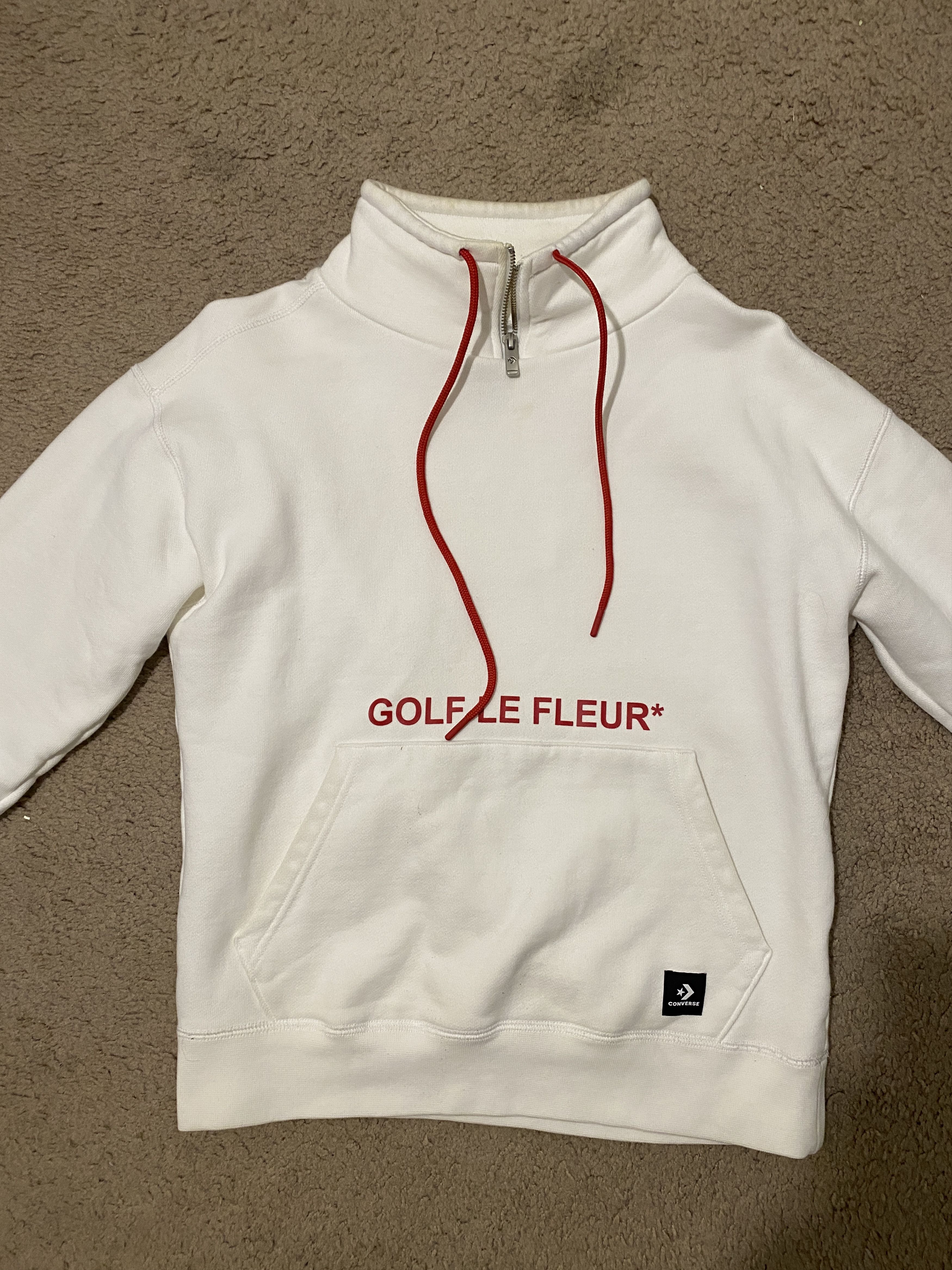 Converse x tyler golf le fleur half-zip jacket best sale