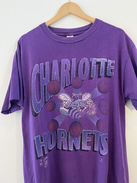 Tri Logo Hornets Oversized T-Shirt in Vintage Grey Marle main image 1