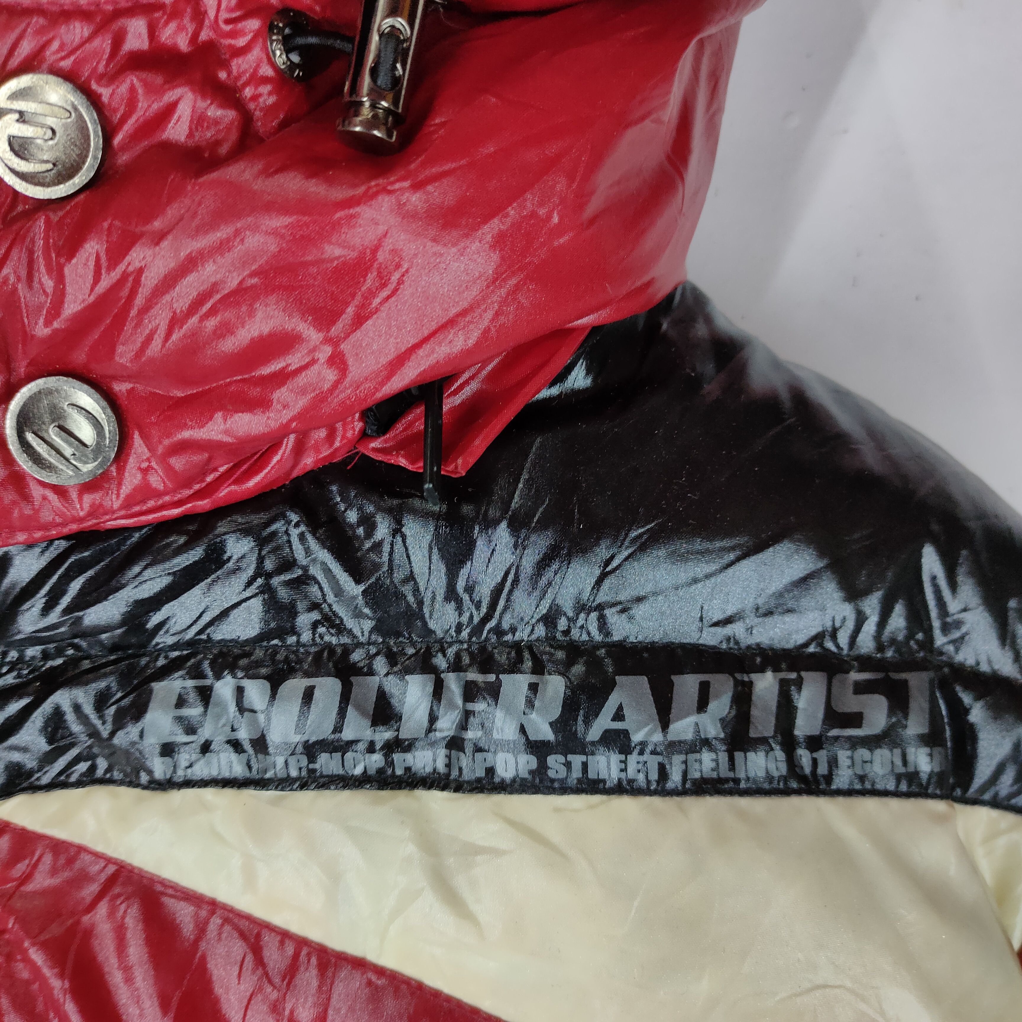 Rap Tees WATER LOOK Puffer Jacket Medium Hiphop Hoodie Size US M / EU 48-50 / 2 - 2 Thumbnail