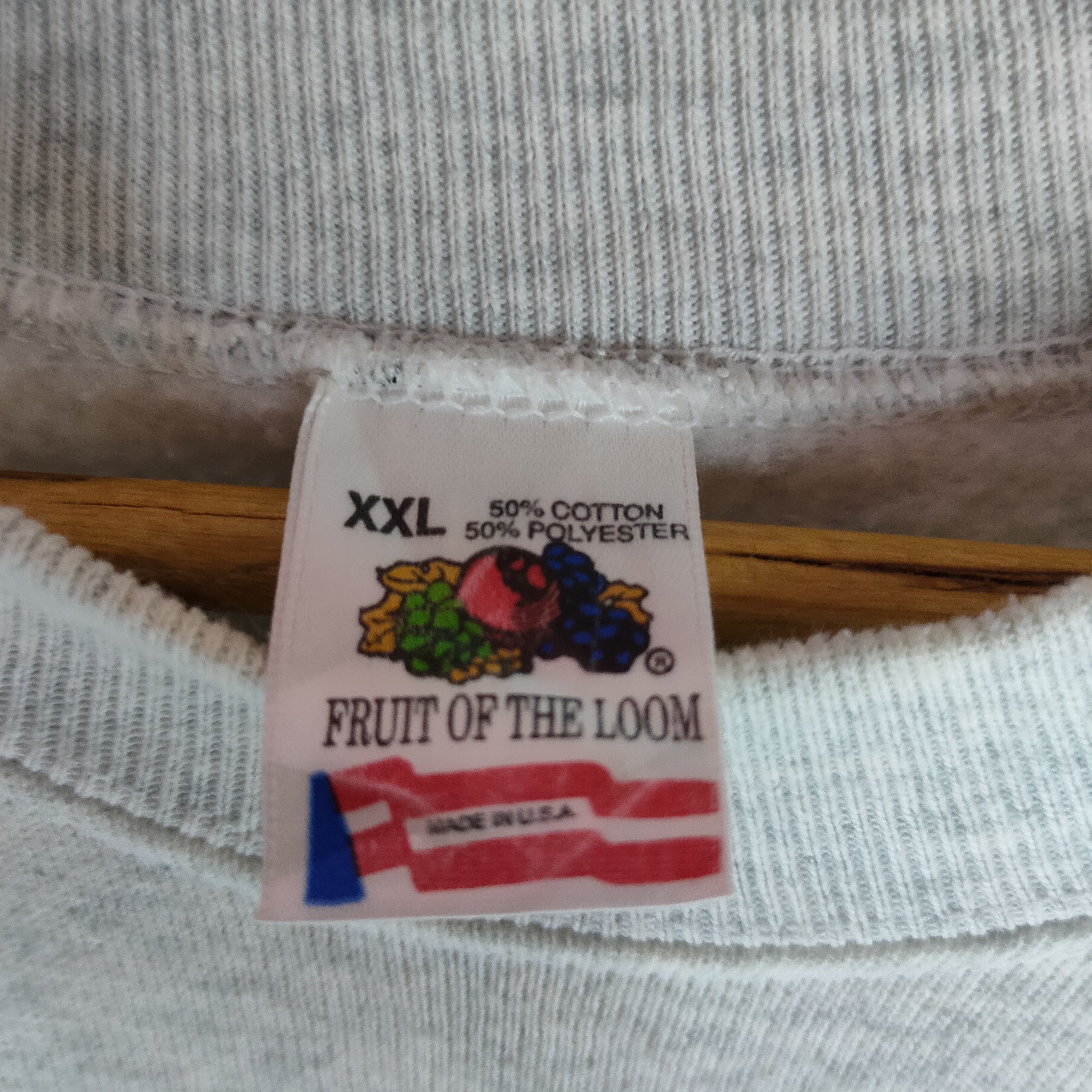 Fruit Of The Loom Vintage 90s ALABAMA SOCCER Big Logo XXLSize Sweatshirt Size US XXL / EU 58 / 5 - 5 Thumbnail
