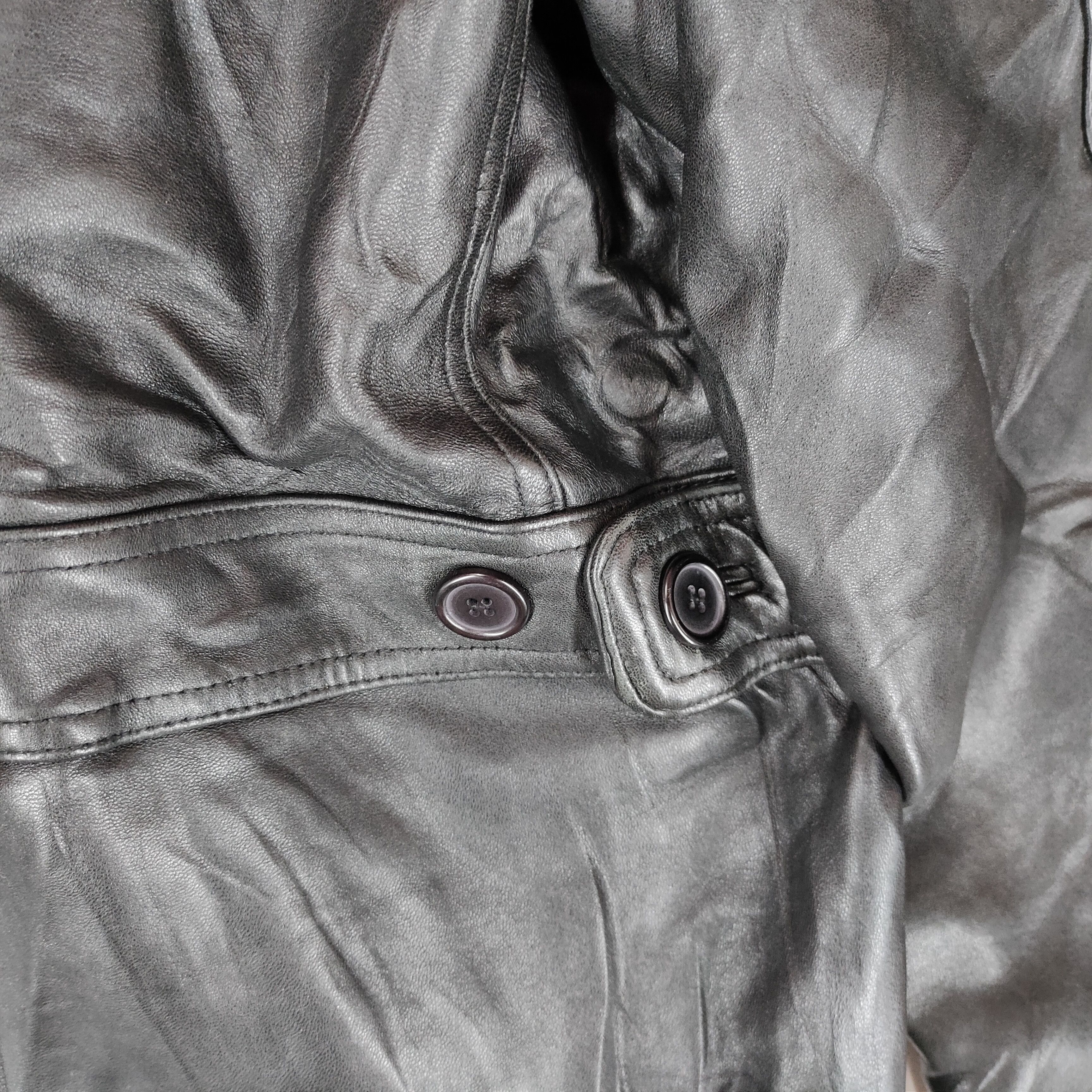 Genuine Leather Vintage DRAGON Of SILKROAD Sheep Leather Waterlook Jacket Size US L / EU 52-54 / 3 - 9 Thumbnail
