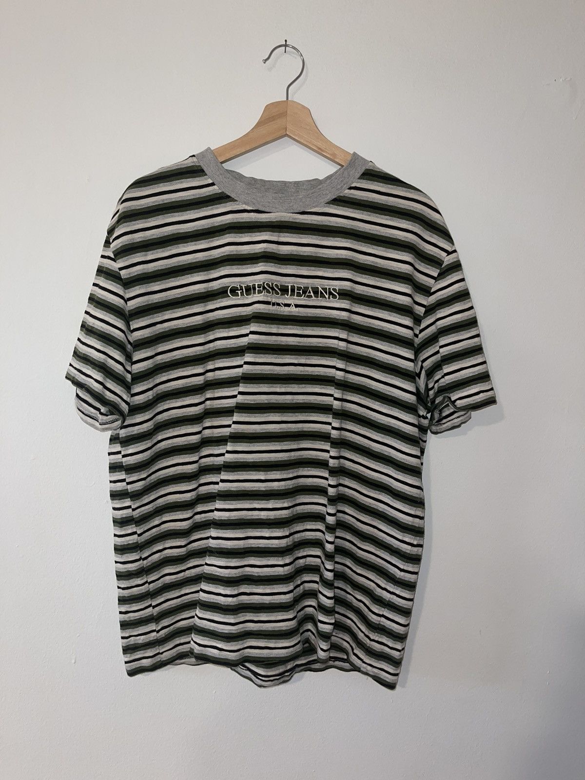 GUESS JEANS U.S.A STRIPED TEE Tops