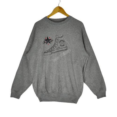 Converse CONVERSE Chuck Taylor Boot Big Printed Sweatshirt Size US L / EU 52-54 / 3 - 1 Thumbnail