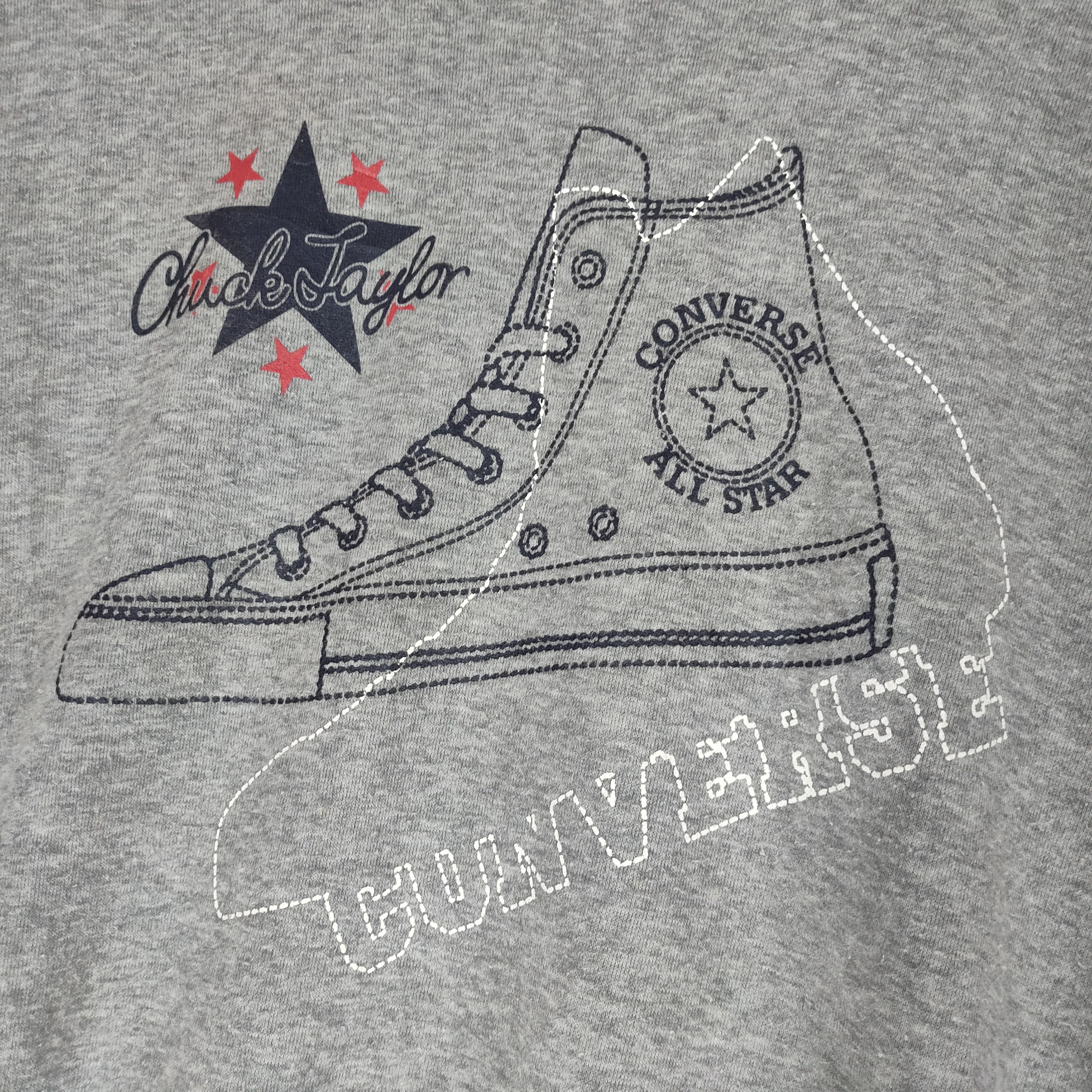 Converse CONVERSE Chuck Taylor Boot Big Printed Sweatshirt Size US L / EU 52-54 / 3 - 2 Thumbnail