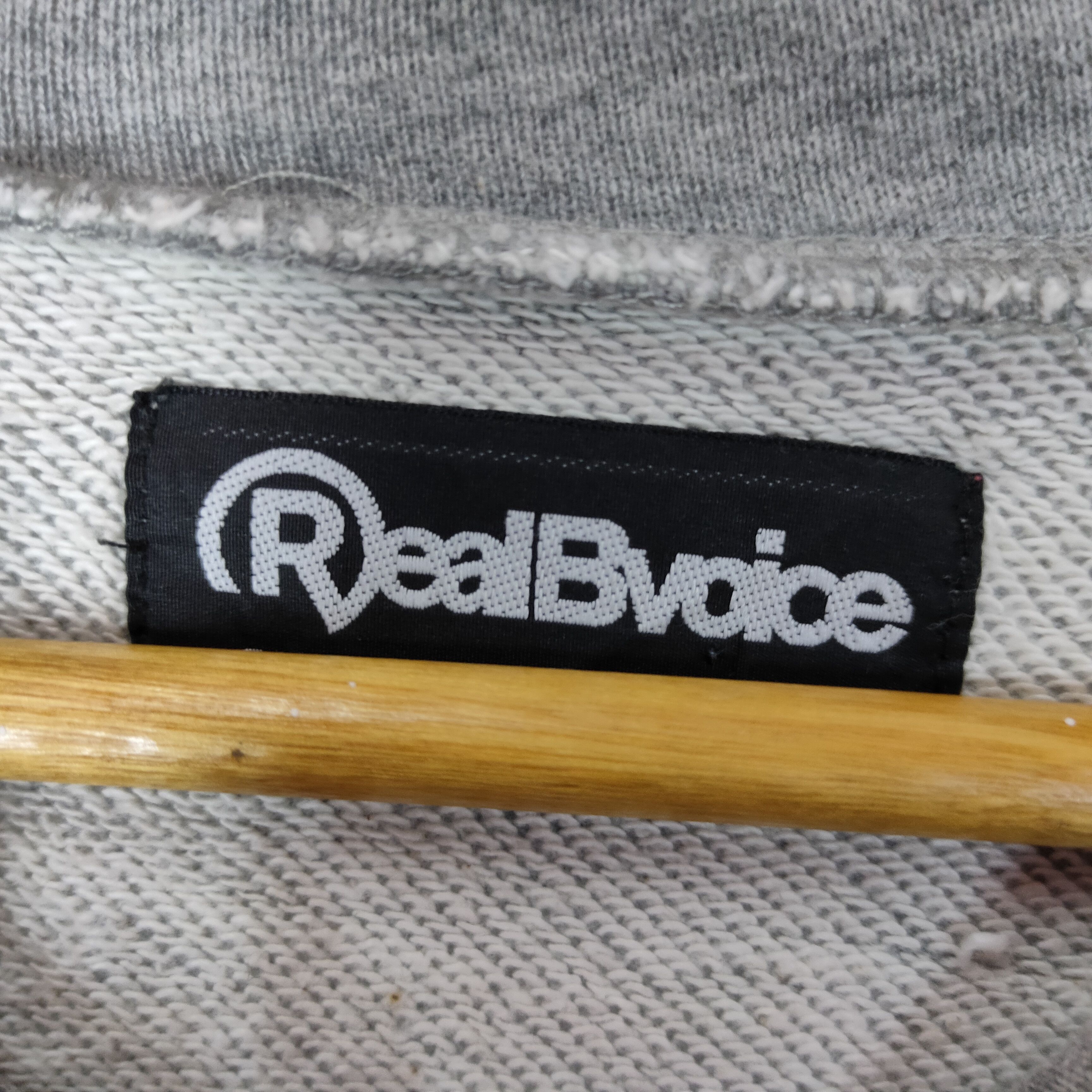 Other REALBVOICE PATCHES Big Spellout Printed on Sleeve Sweater Size US L / EU 52-54 / 3 - 6 Thumbnail