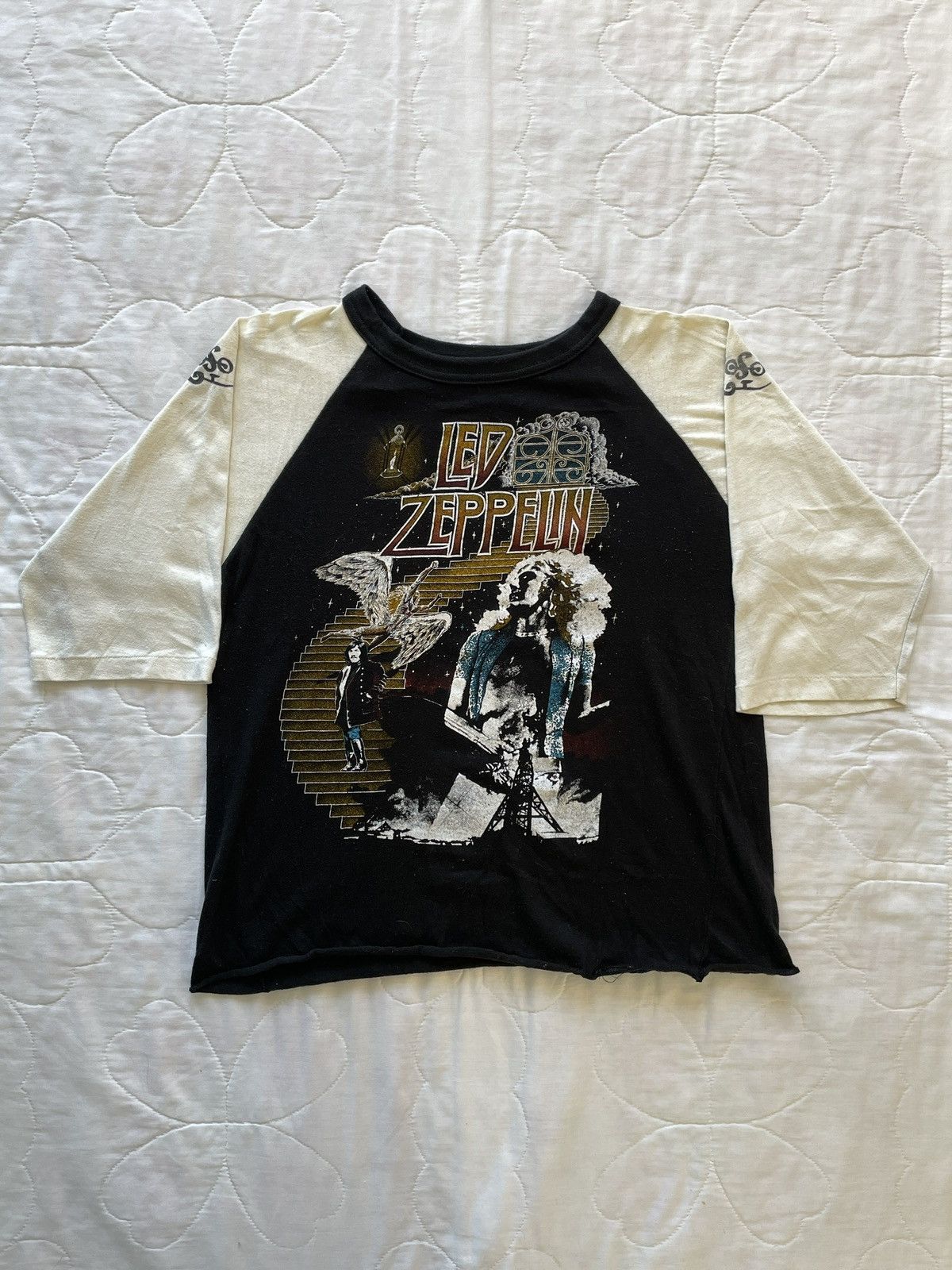 Vintage 70s Led Zeppelin Raglan T Shirt | Grailed