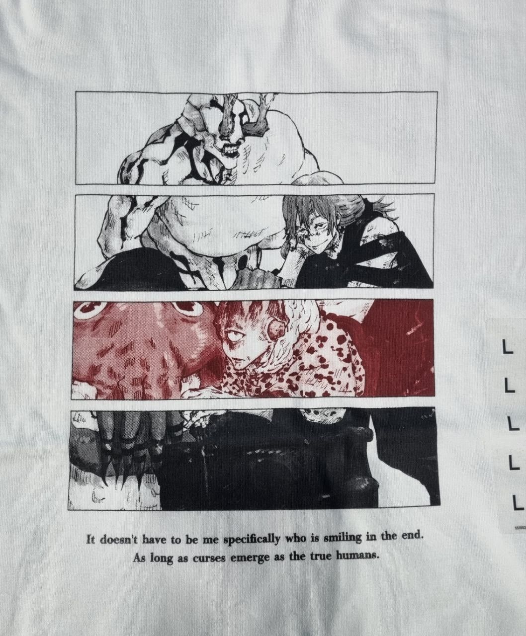 Anime × Japanese Brand JUJUTSU KAISEN Manga T-Shirt TEE evengelion akira Size US L / EU 52-54 / 3 - 1 Thumbnail