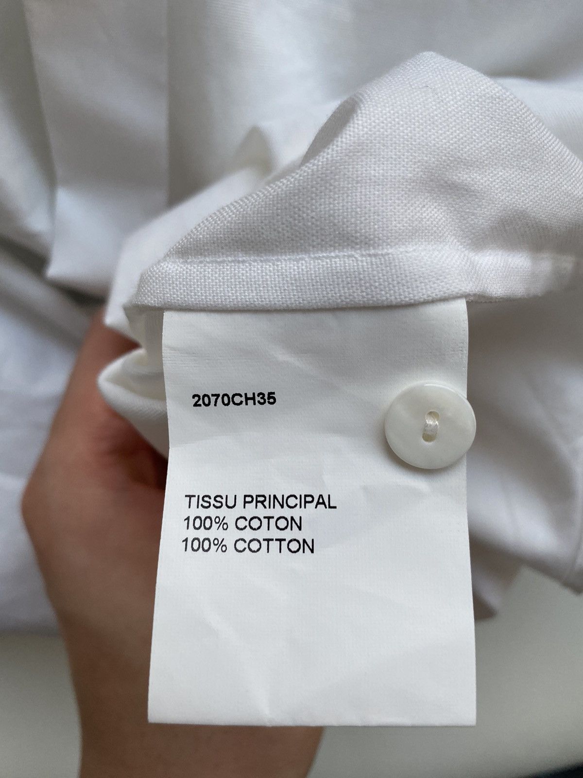 Carven × Other Carven Paris Hype Minimalist Runway Shirt Very Rare Size US L / EU 52-54 / 3 - 3 Thumbnail