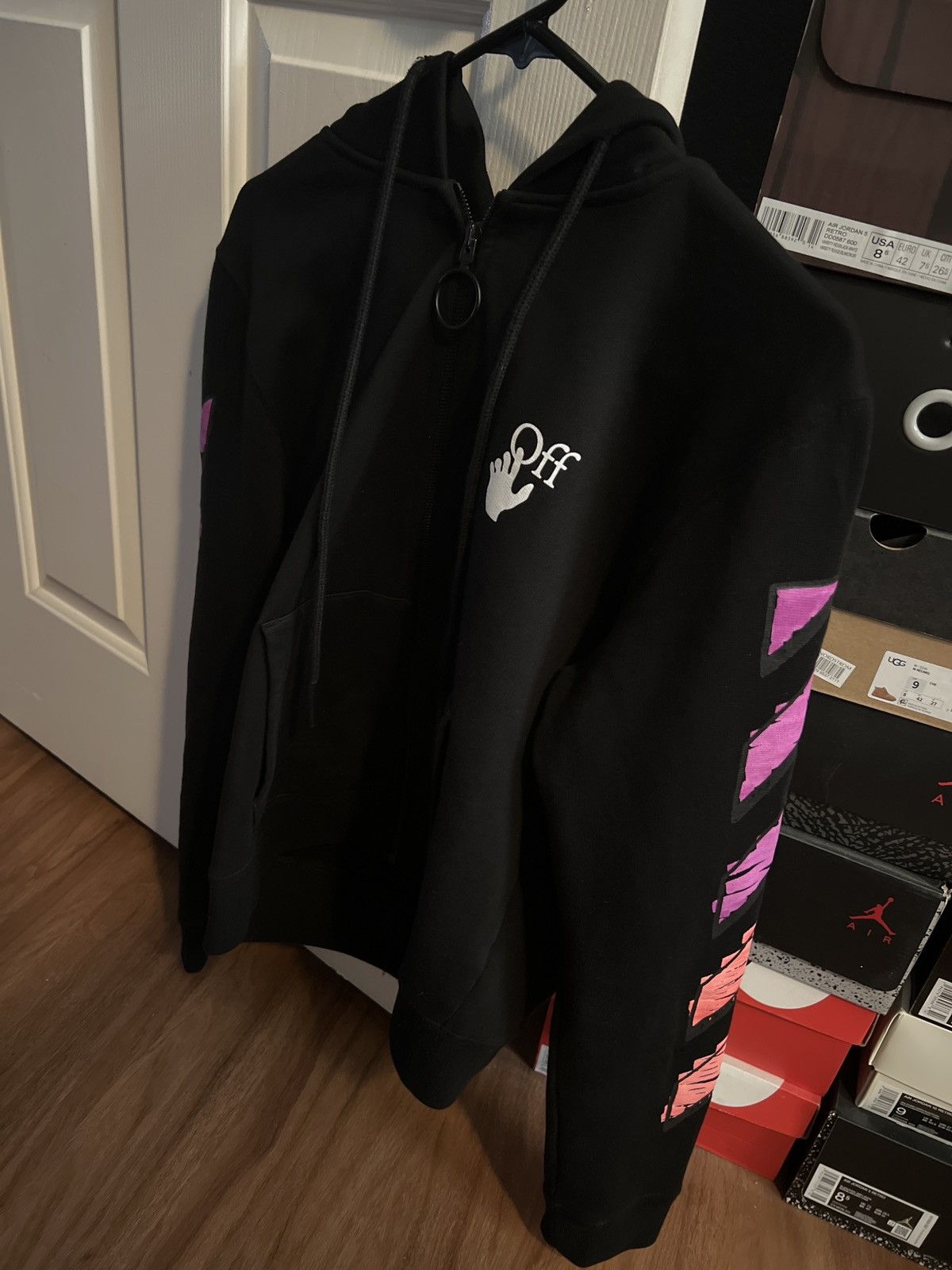 Off-White Off white zip-up jacket Size US S / EU 44-46 / 1 - 1 Thumbnail