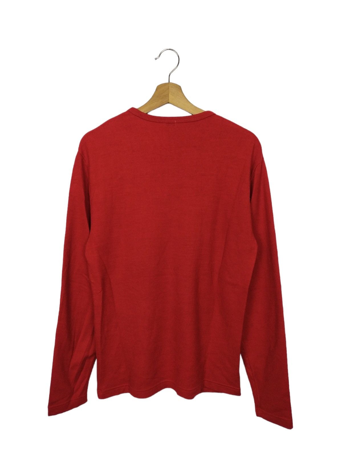 Japanese Brand Paul Smith Wool Long Sleeve T Shirt Size M / US 6-8 / IT 42-44 - 4 Thumbnail