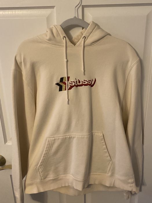 Stussy 3 star hot sale hoodie