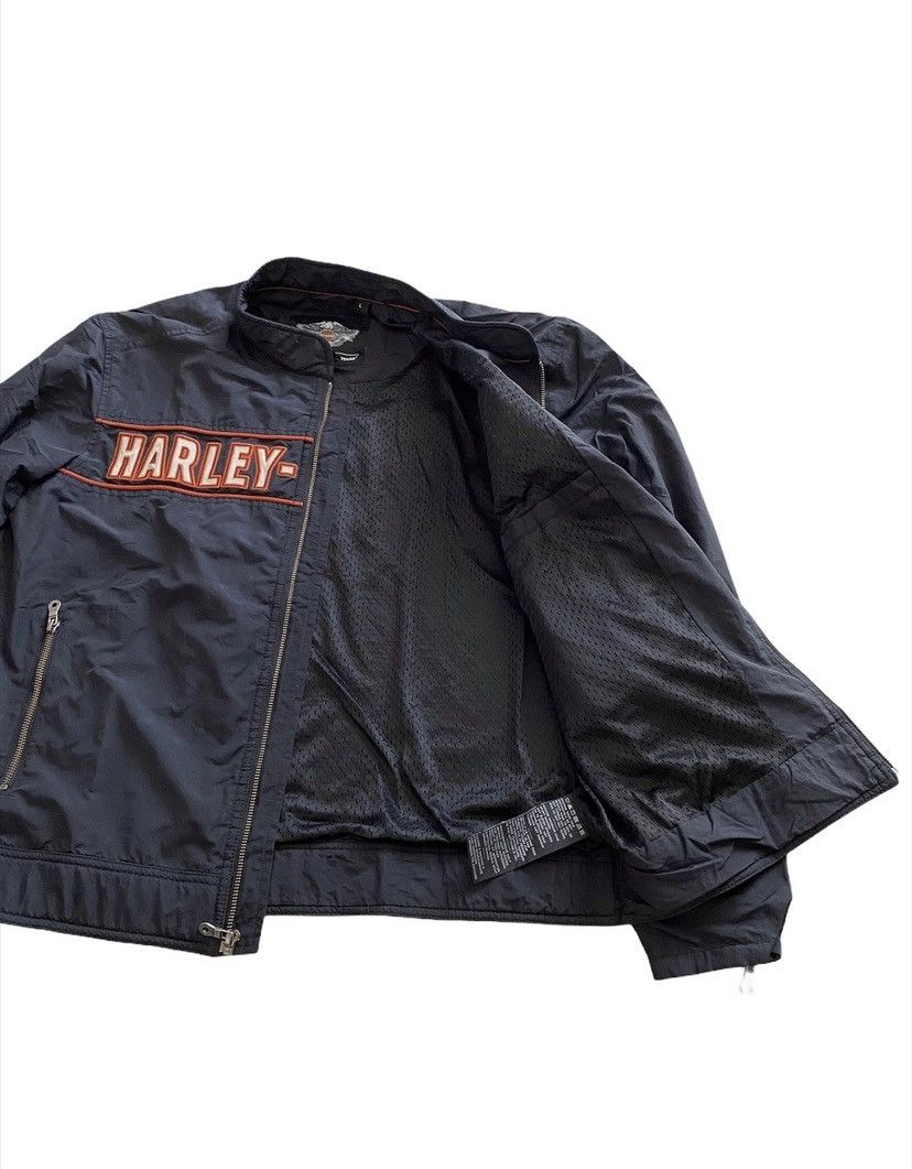Harley Davidson Vintage Harley Davidson Jacket embroidery Logo nice design Size US L / EU 52-54 / 3 - 6 Thumbnail