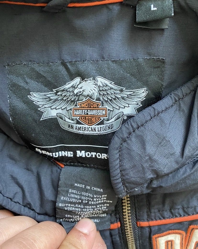 Harley Davidson Vintage Harley Davidson Jacket embroidery Logo nice design Size US L / EU 52-54 / 3 - 9 Thumbnail