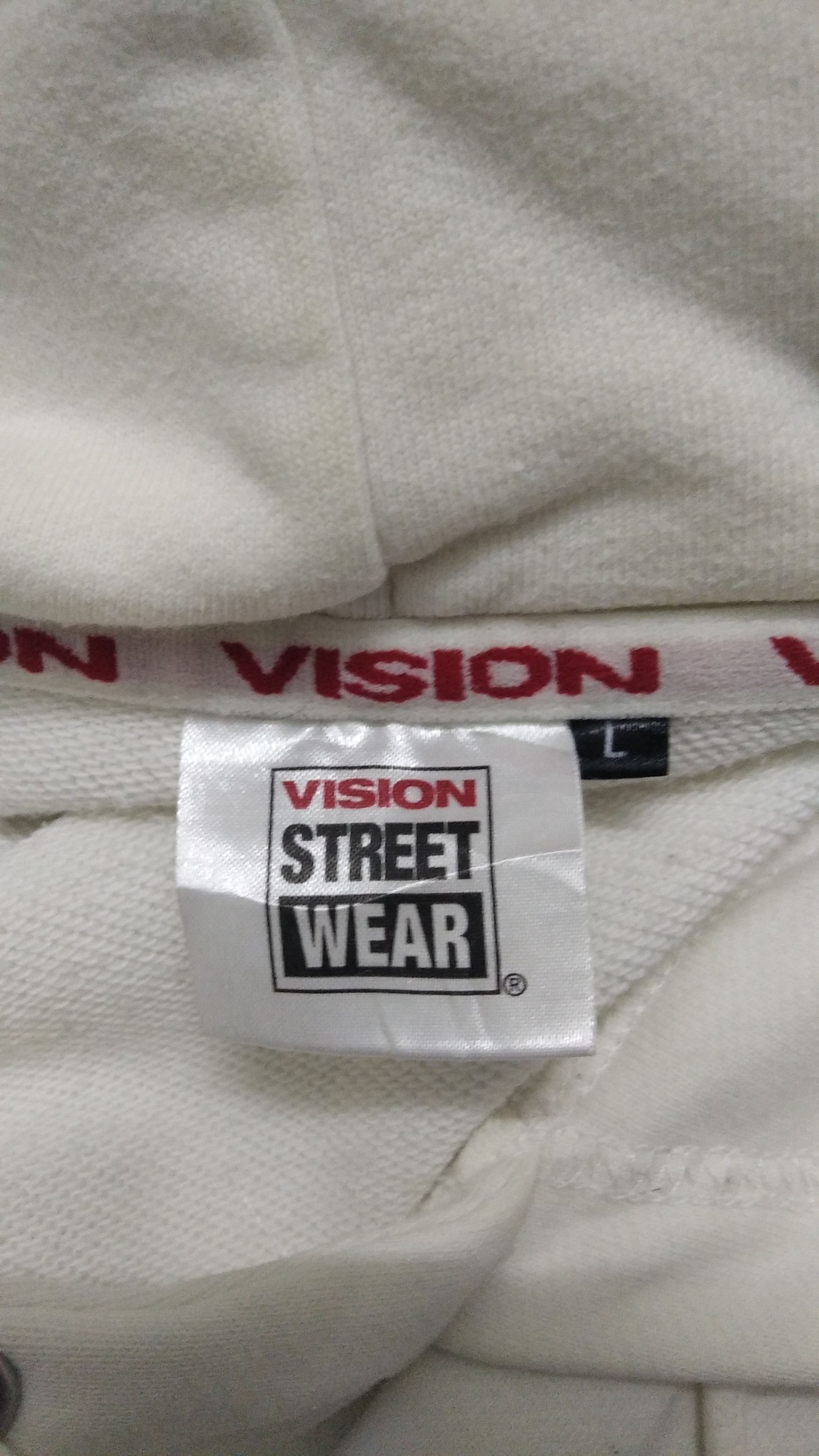 Japanese Brand Vision Streetwear Hoodies Size US L / EU 52-54 / 3 - 7 Thumbnail
