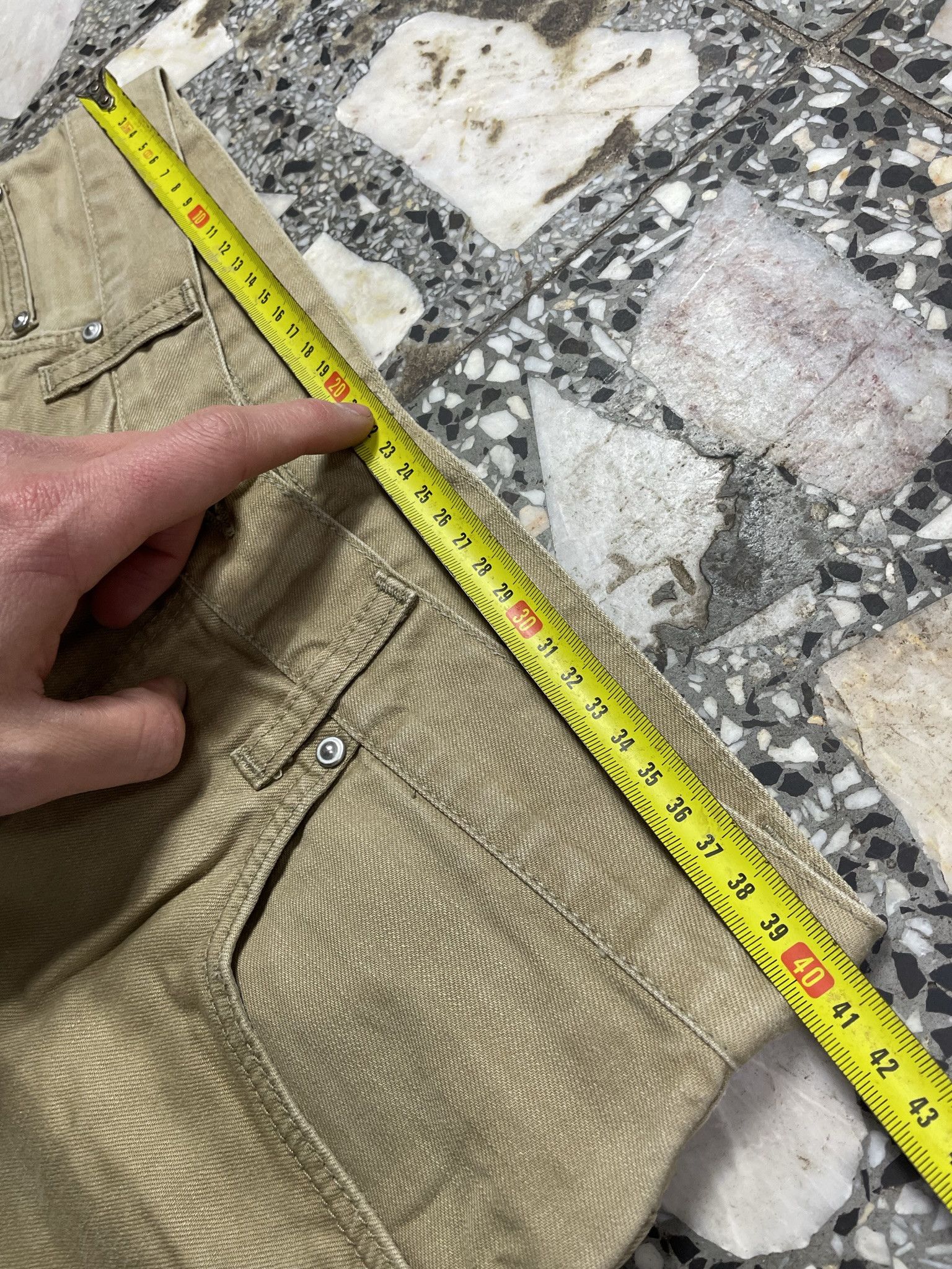 Carhartt × Carhartt Wip VINTAGE CARHARTT SLIM BEIGE BROWN ZIGGY PANTS JEANS 32X32 Size US 32 / EU 48 - 8 Thumbnail