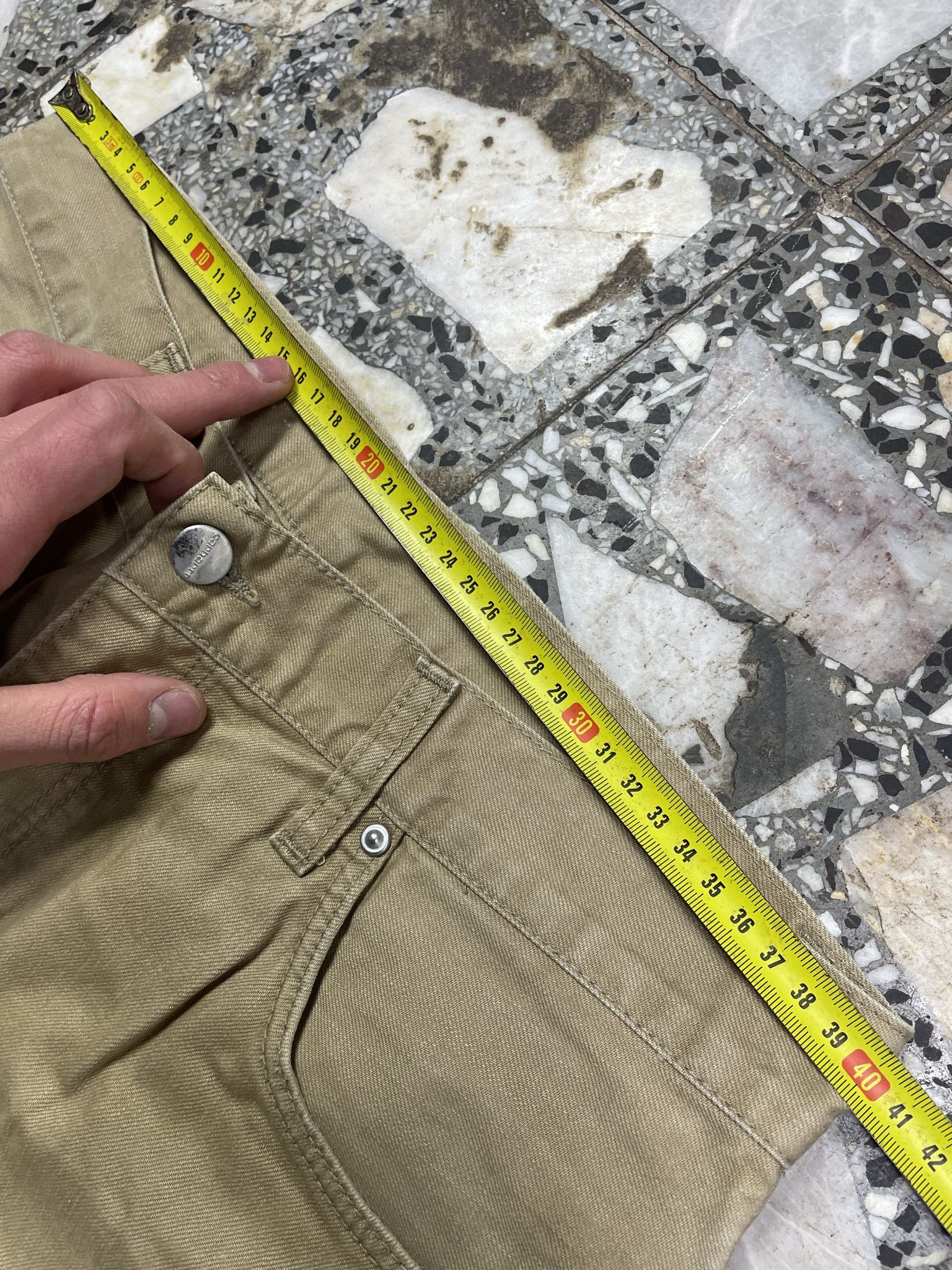 Carhartt × Carhartt Wip VINTAGE CARHARTT SLIM BEIGE BROWN ZIGGY PANTS JEANS 32X32 Size US 32 / EU 48 - 7 Thumbnail