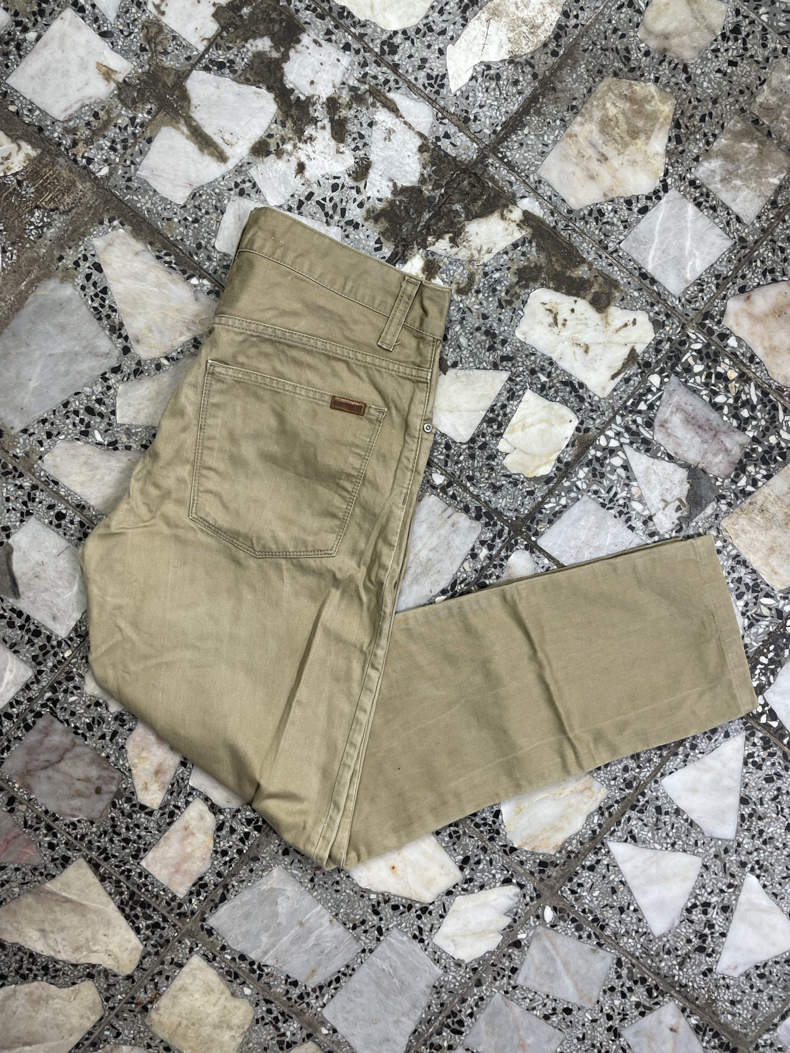Carhartt × Carhartt Wip VINTAGE CARHARTT SLIM BEIGE BROWN ZIGGY PANTS JEANS 32X32 Size US 32 / EU 48 - 3 Thumbnail