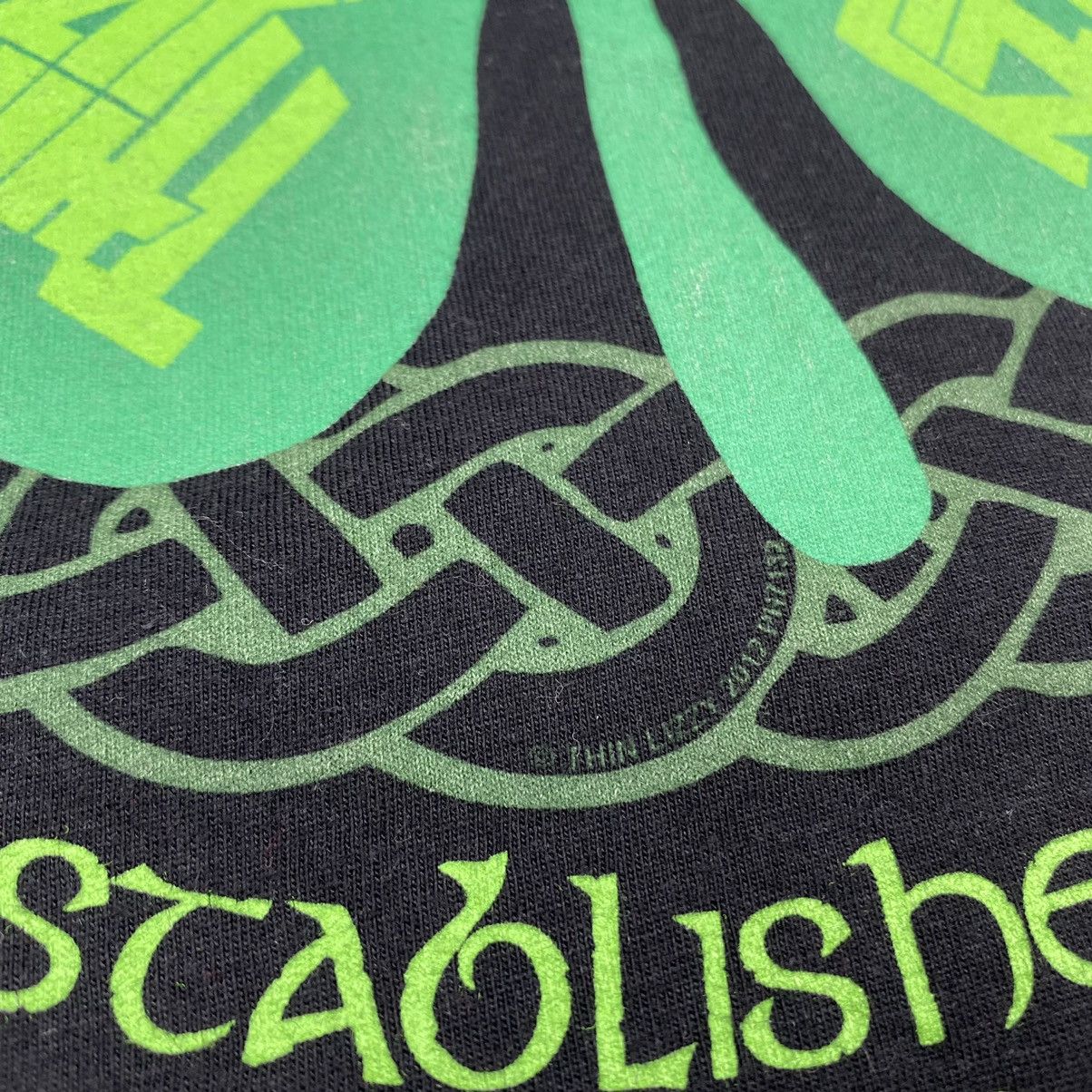 Band Tees 2012 Vintage Thin Lazzy Tour T Shirt Dublin Ireland Size US M / EU 48-50 / 2 - 6 Thumbnail
