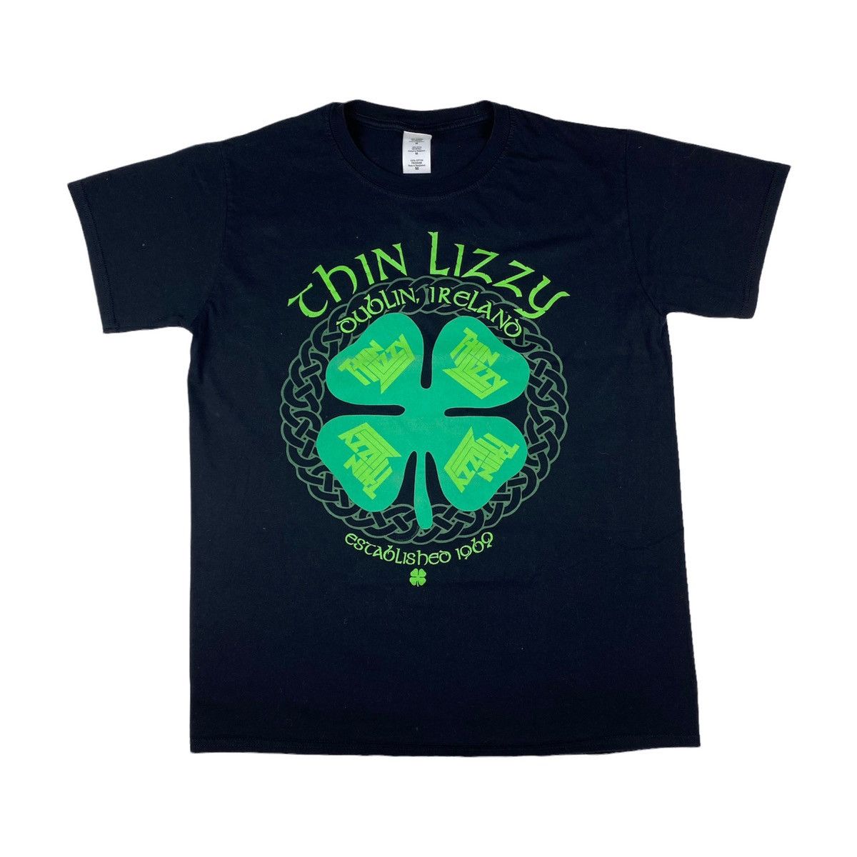 Band Tees 2012 Vintage Thin Lazzy Tour T Shirt Dublin Ireland Size US M / EU 48-50 / 2 - 1 Thumbnail