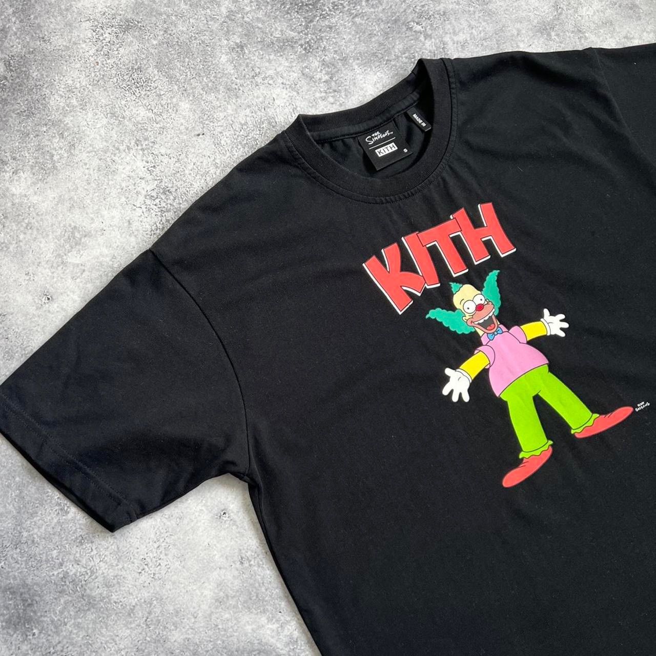 Kith Kith x simpsons krusty the clown black tee | Grailed