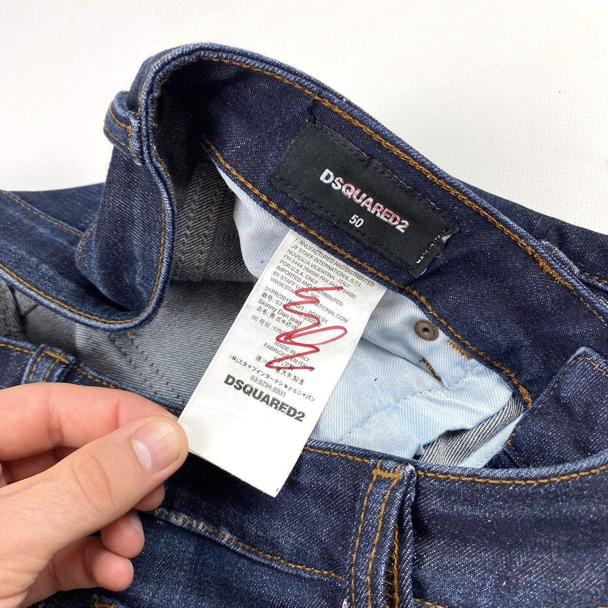 Dsquared2 Rare! Dsquared2 Distressed Jeans Pants Limited Collection Size US 34 / EU 50 - 18 Thumbnail