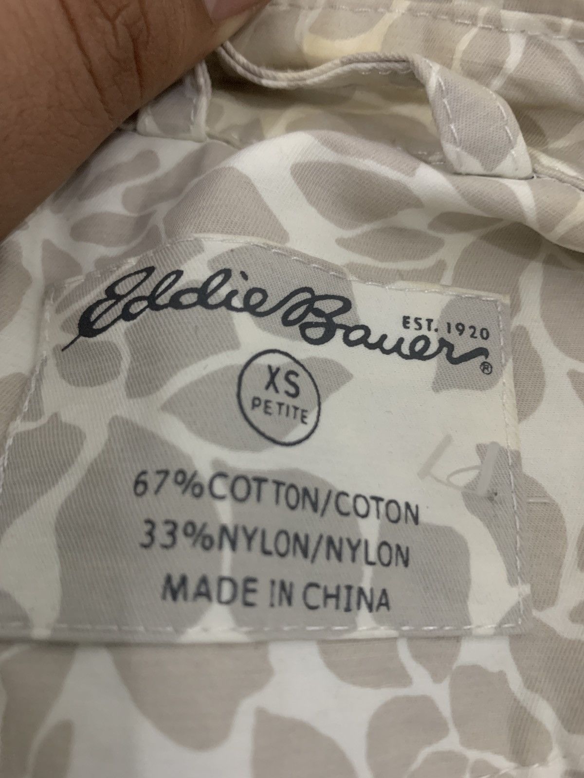 Eddie Bauer × Japanese Brand × Vintage Eddie Bauer Long Floral Size 34S - 7 Thumbnail