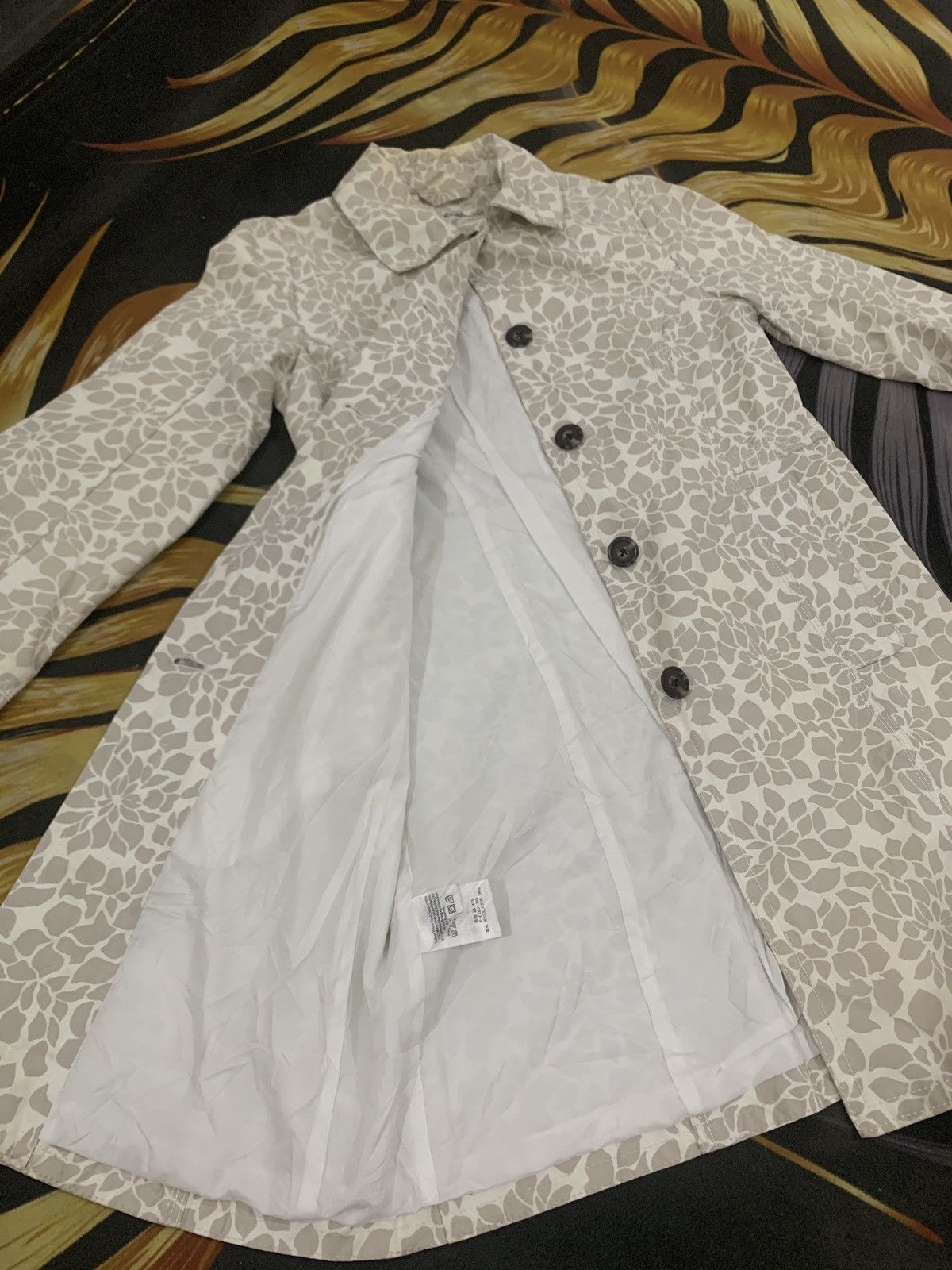 Eddie Bauer × Japanese Brand × Vintage Eddie Bauer Long Floral Size 34S - 1 Thumbnail