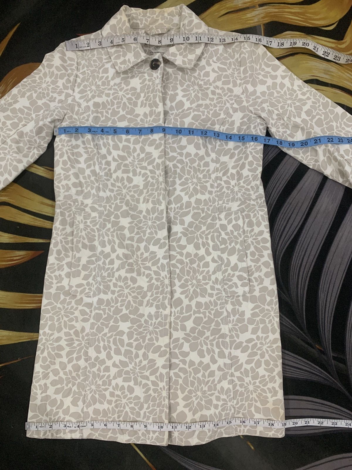 Eddie Bauer × Japanese Brand × Vintage Eddie Bauer Long Floral Size 34S - 14 Thumbnail