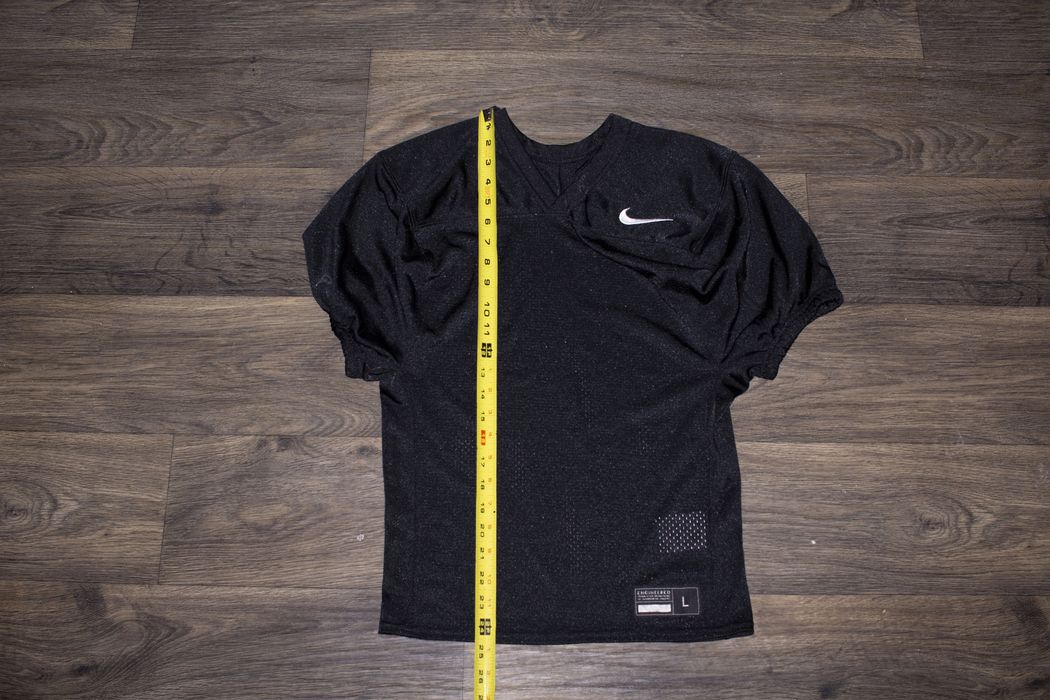 Nike y2k nike blank black jersey grailed