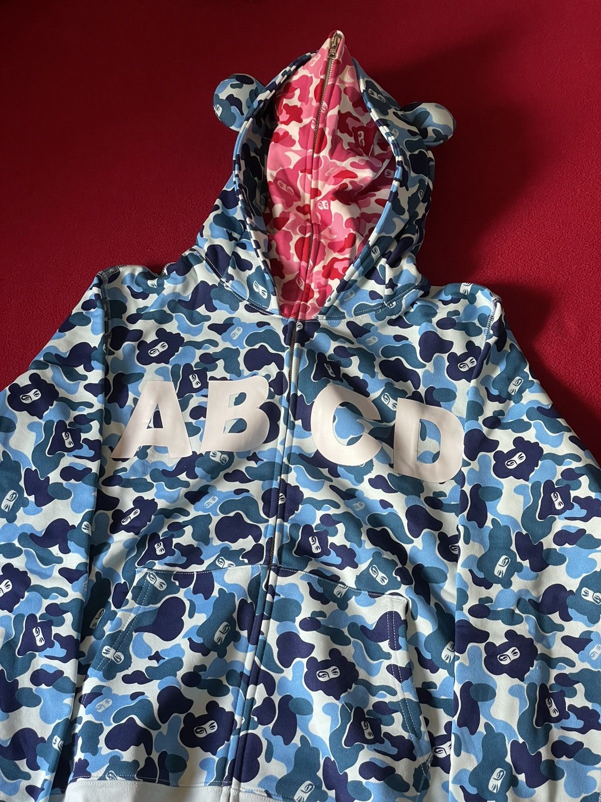 Vintage Jose Wong ABCD full zip double hoodie | Grailed