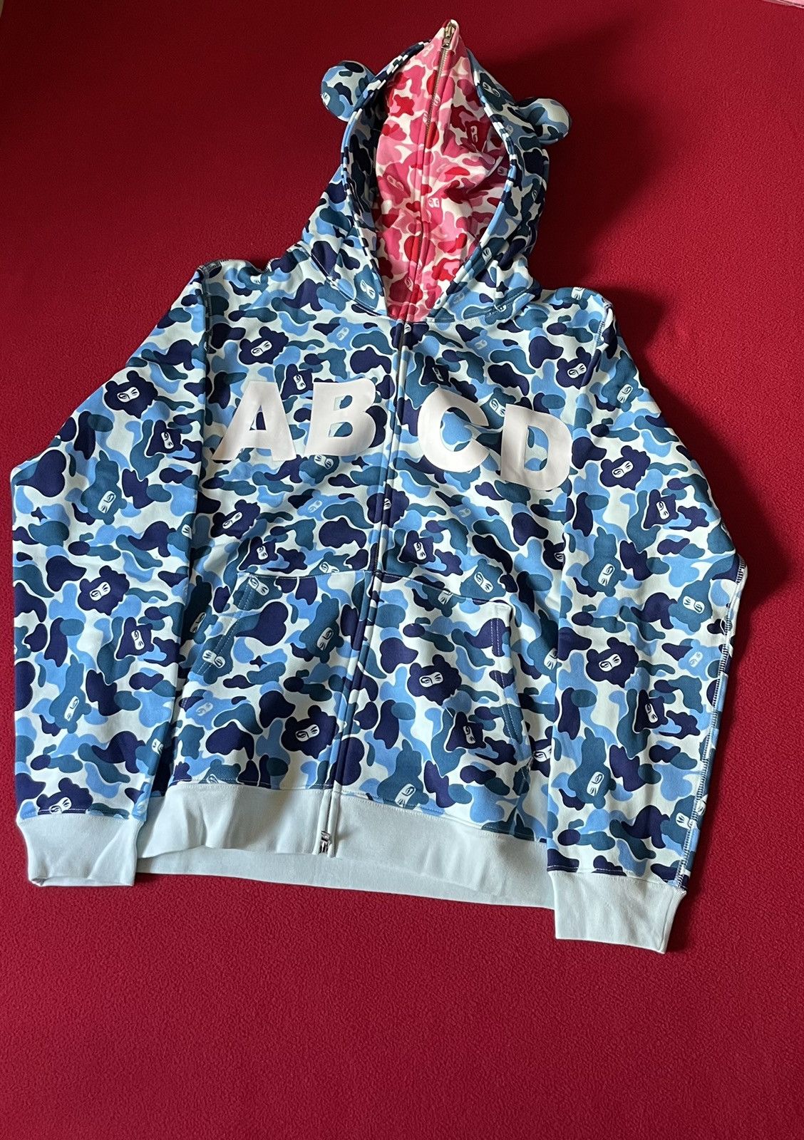 Vintage Jose Wong ABCD full zip double hoodie | Grailed