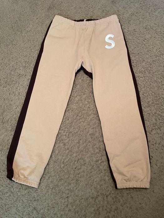 Supreme Supreme S Logo Split Sweatpants | Grailed
