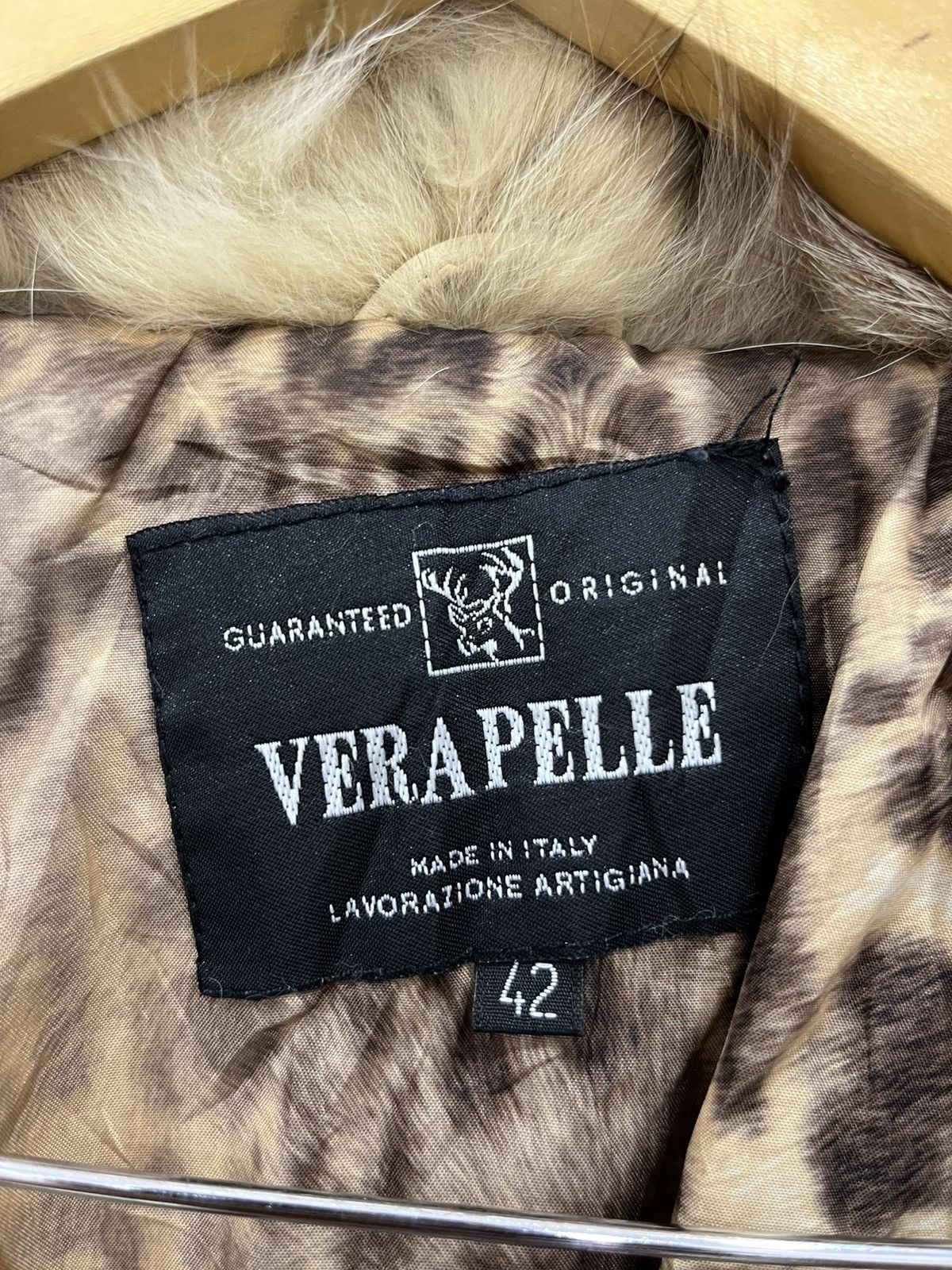 Designer × Vera Pelle D. VERA PELLE FUR JACKET Size M / US 6-8 / IT 42-44 - 6 Thumbnail
