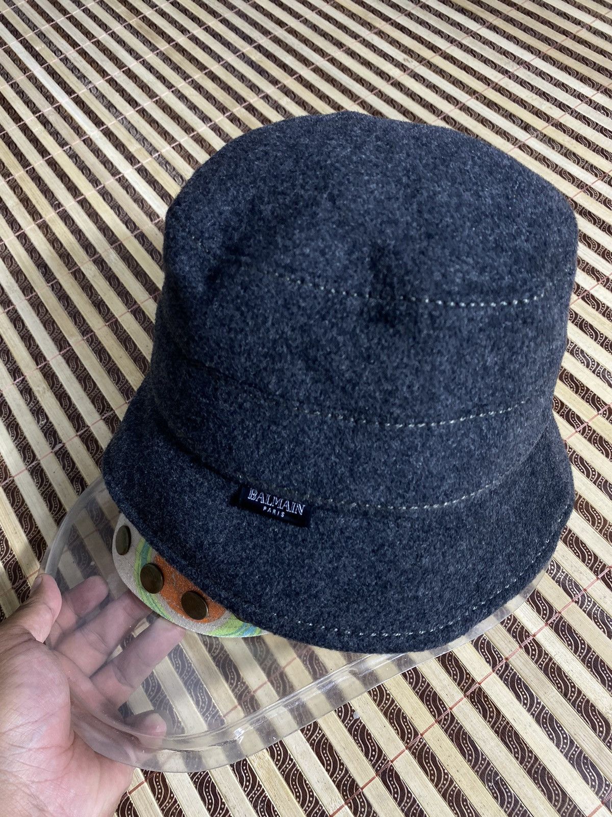 Balmain Authentic Balmain Bucket Hat Size ONE SIZE - 4 Thumbnail